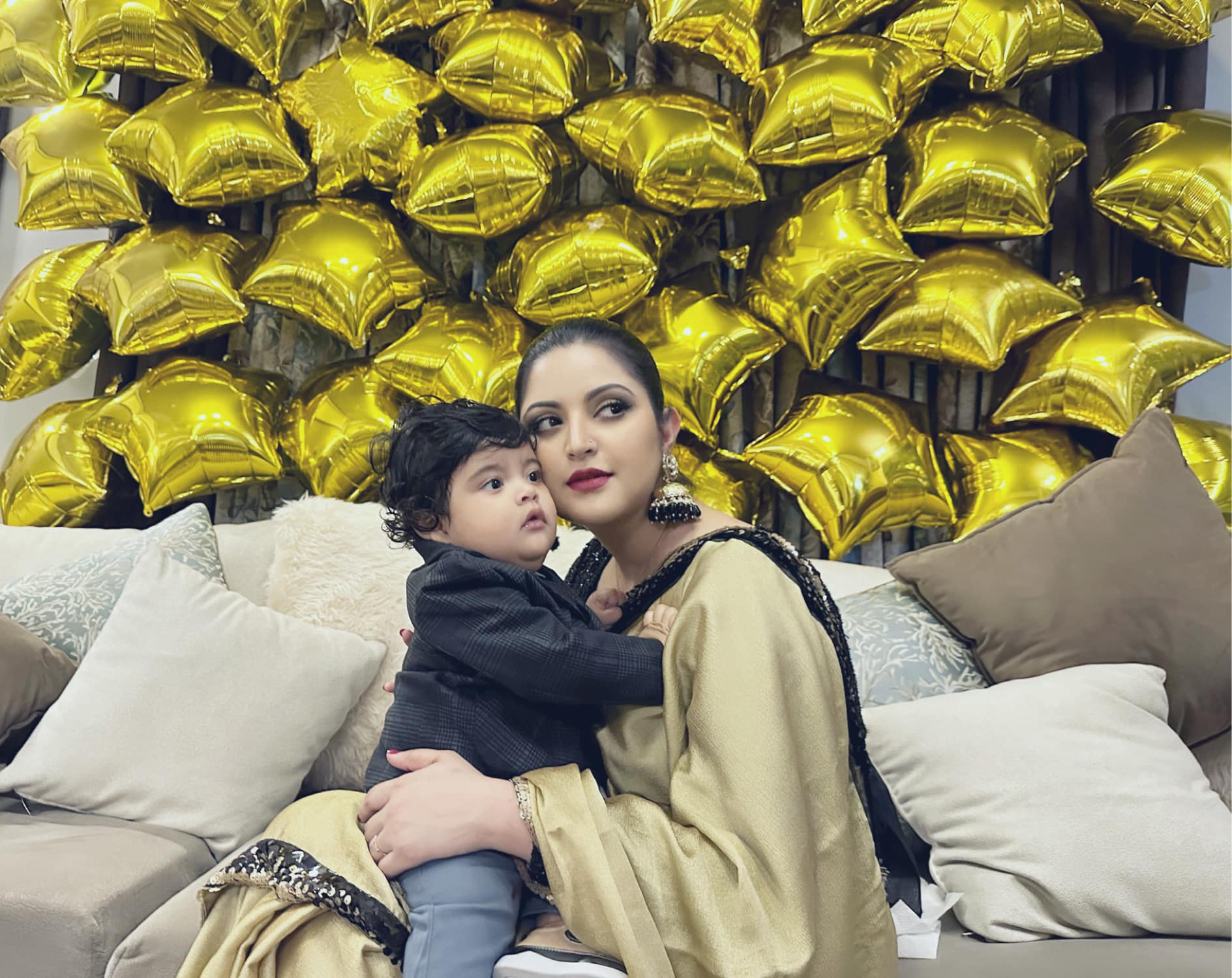 I am your ‘Amma’ and ‘Abba’: Pori Moni to son 