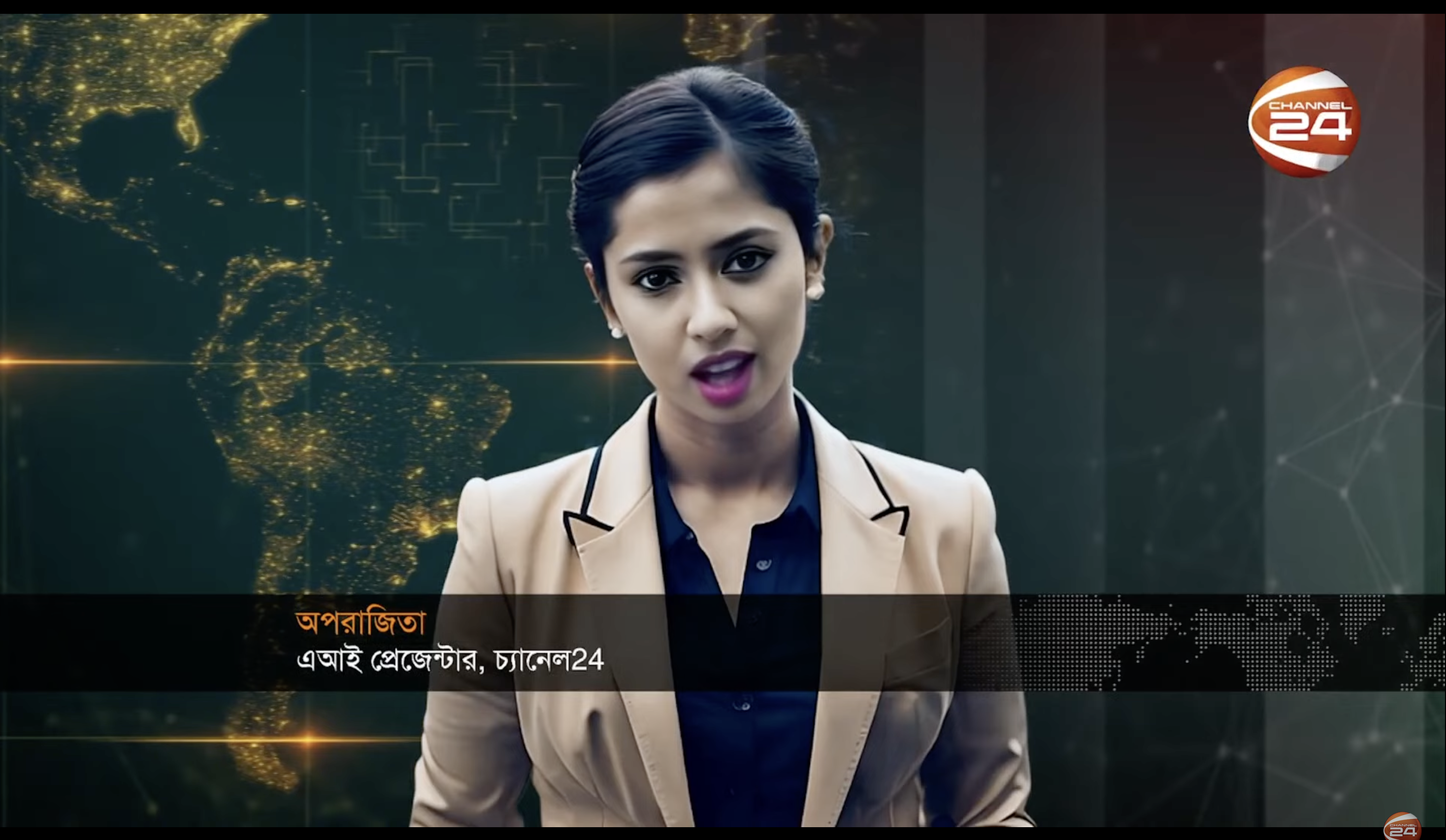 Channel 24 introduces country's first 'AI' news presenter