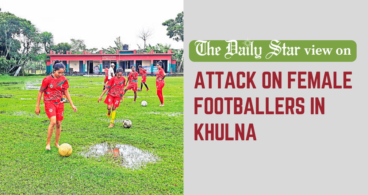 Assaulted for playing football