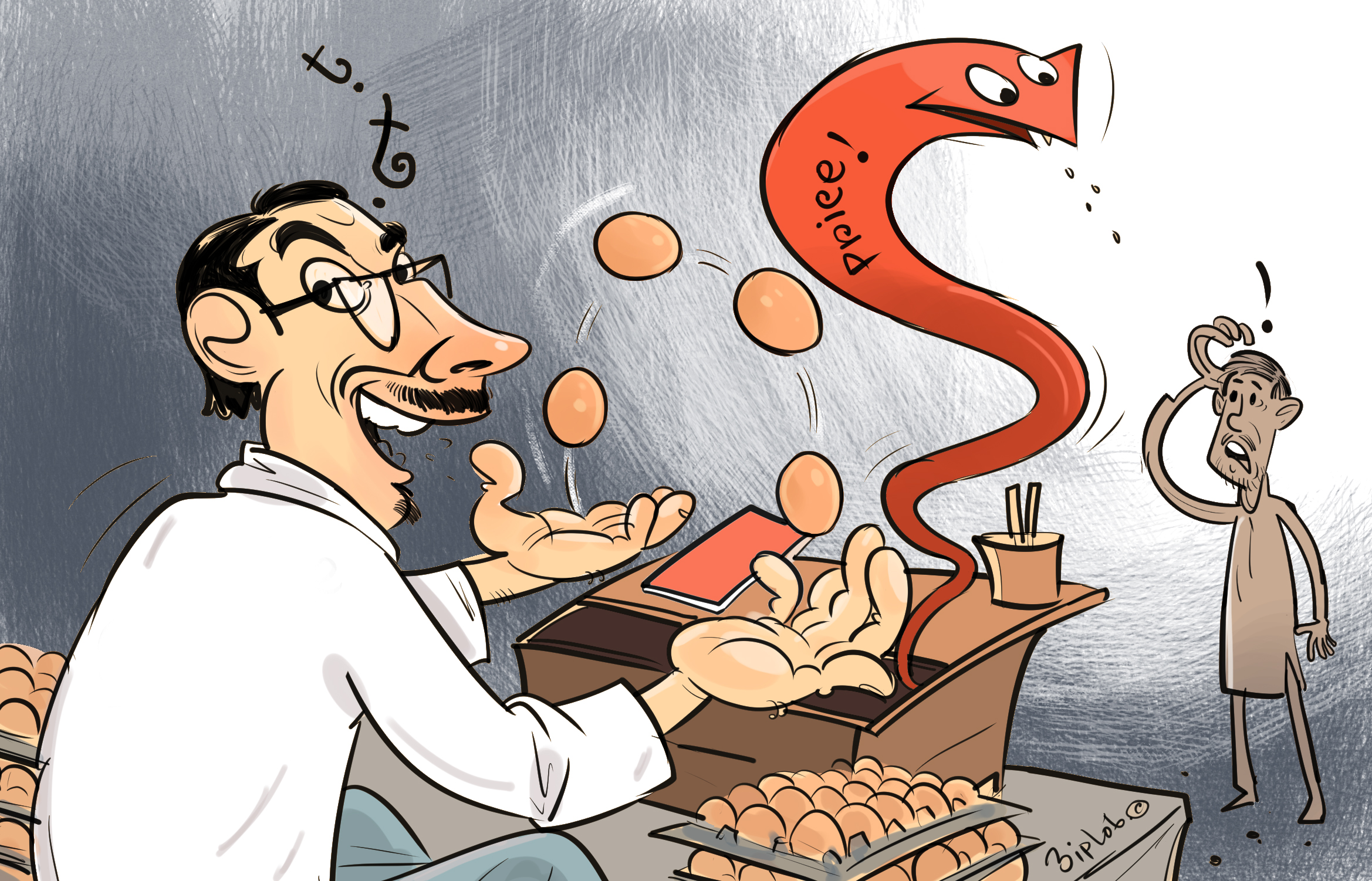 What the egg is happening?