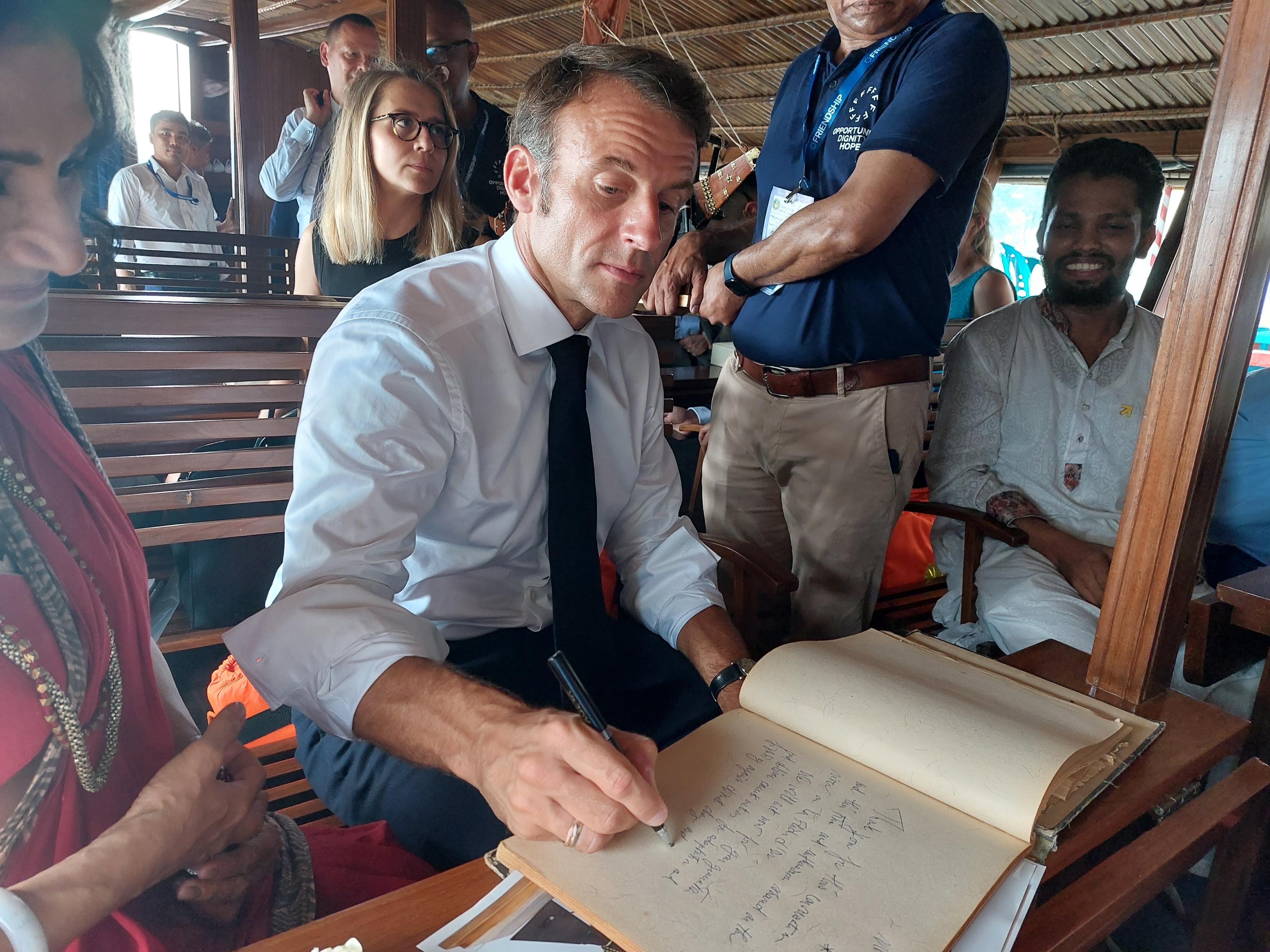 Macron’s support for an ‘adaptation pact’ with Bangladesh