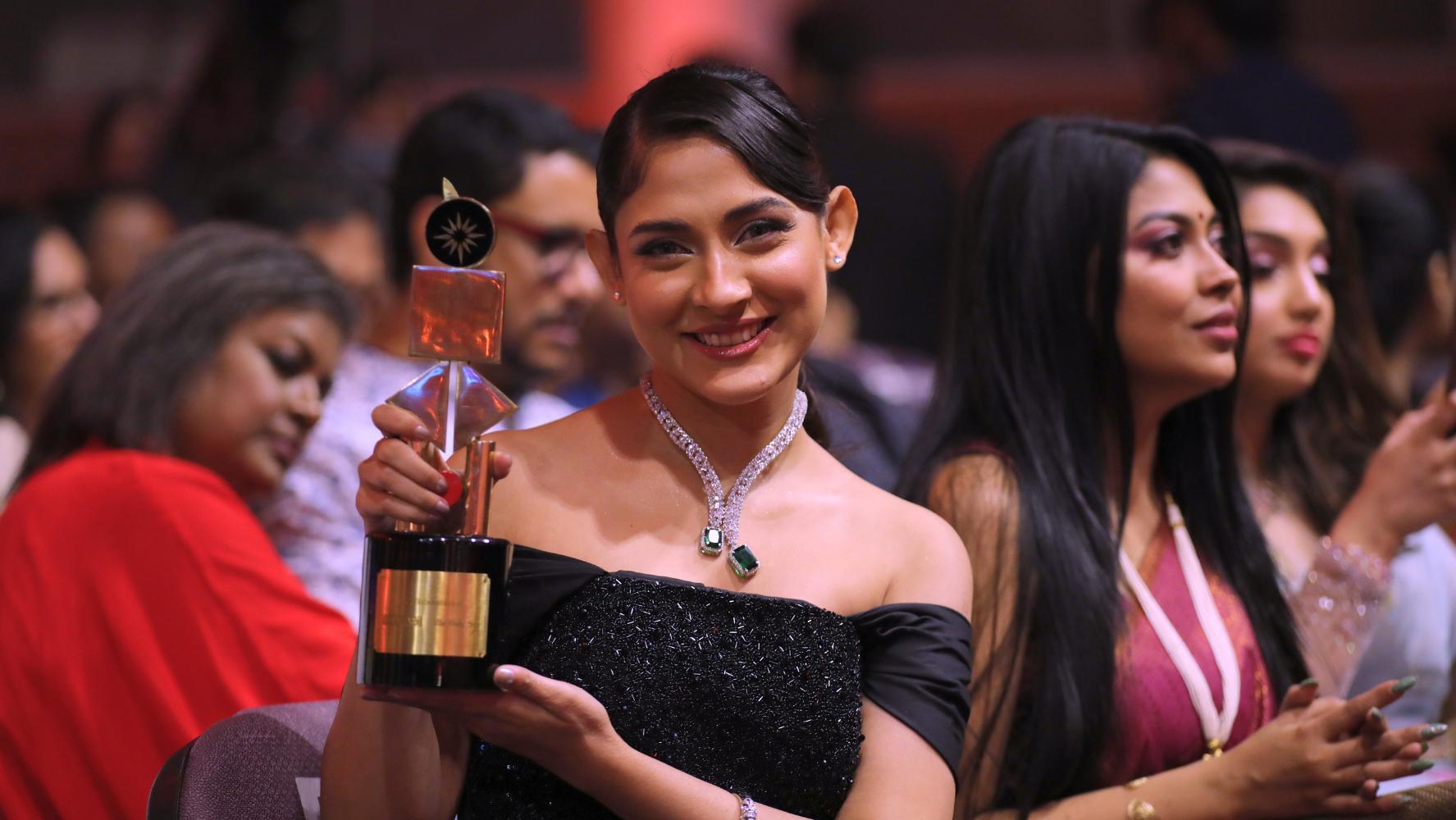 'My father complained that I don't dedicate awards to him, so this is for him'