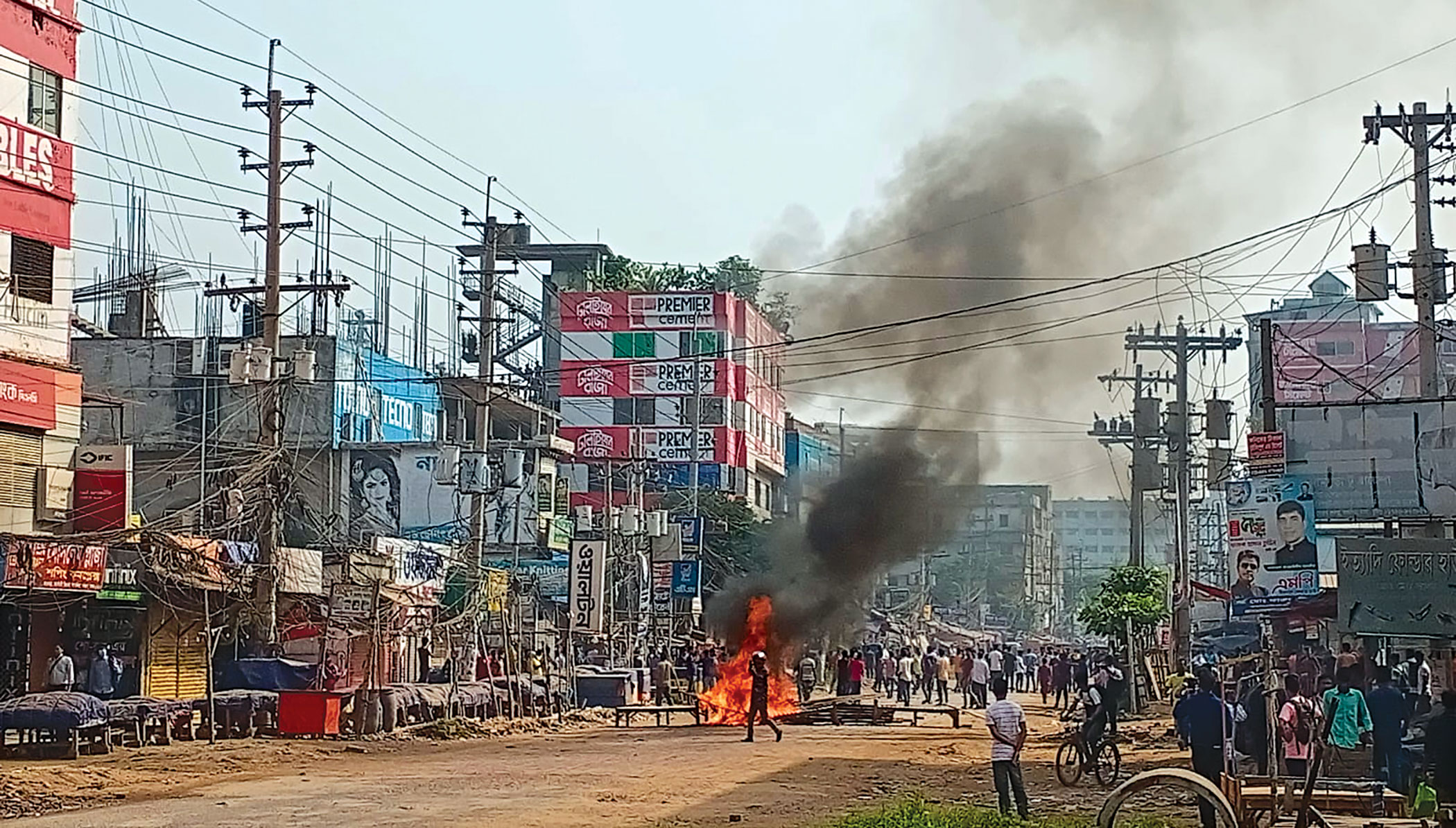 RMG Workers’ Demo: Two killed as violence erupts