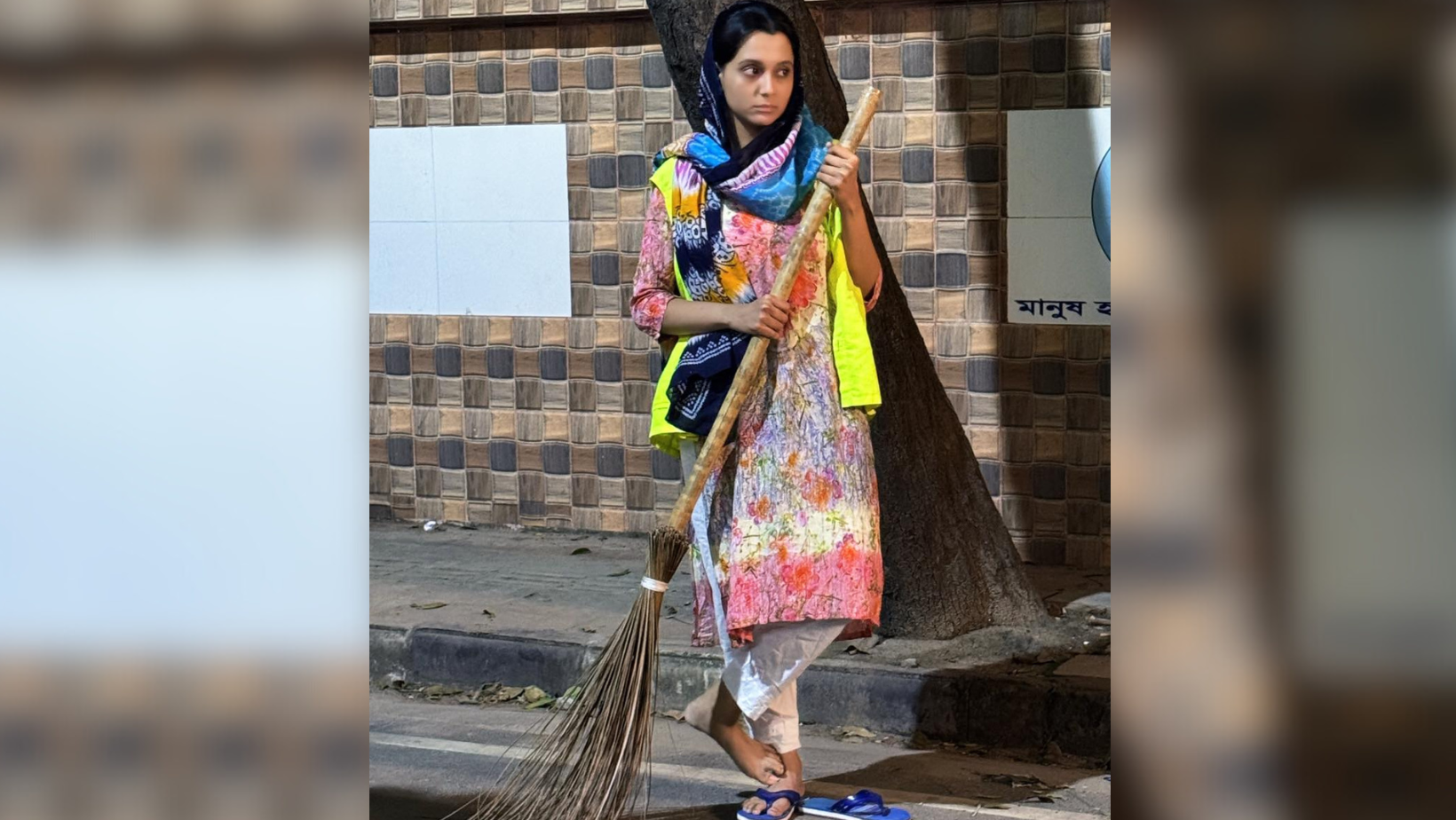Sabila Nur coming to clean the city