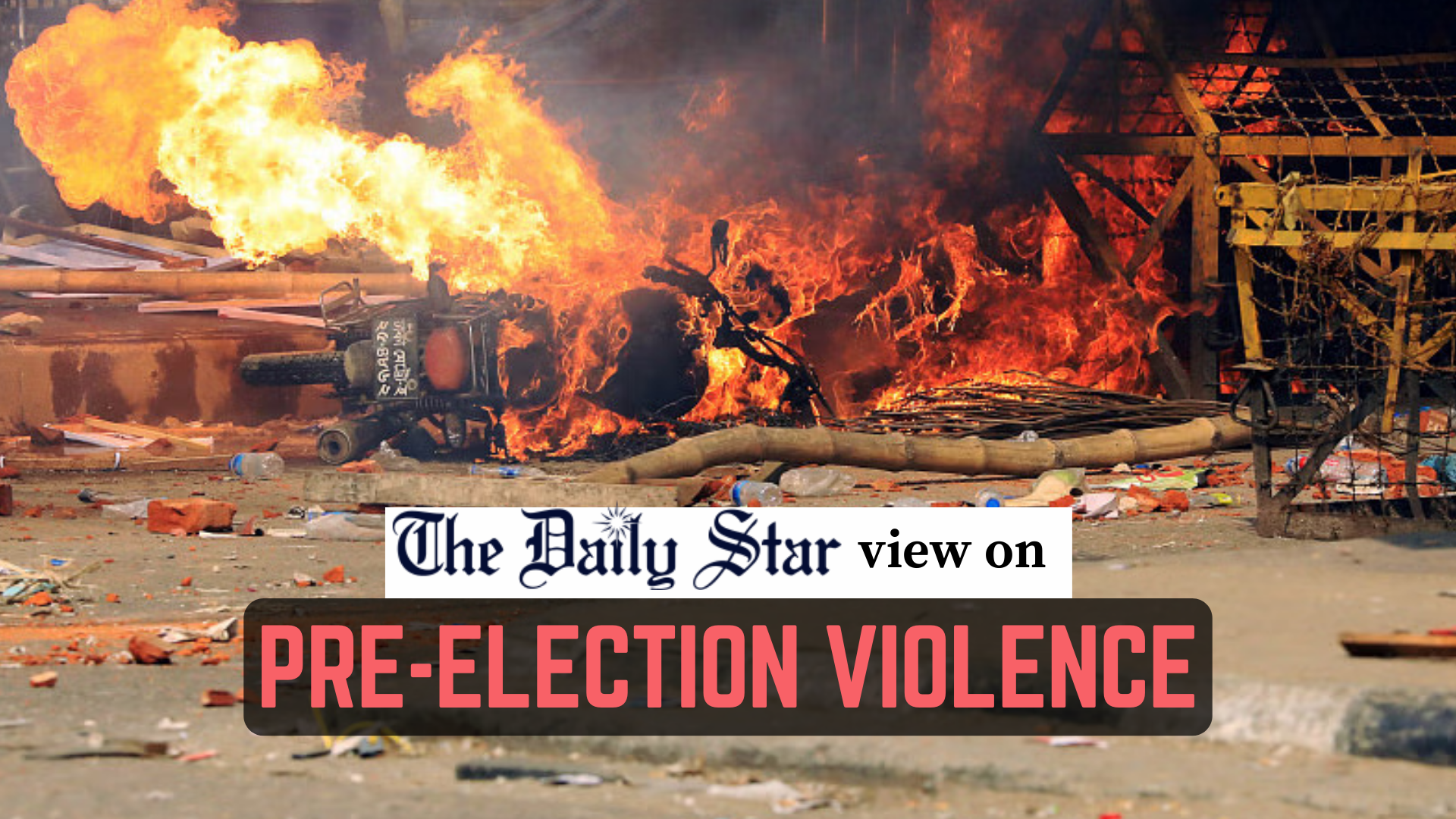 Pre-poll violence will only scare the voters off