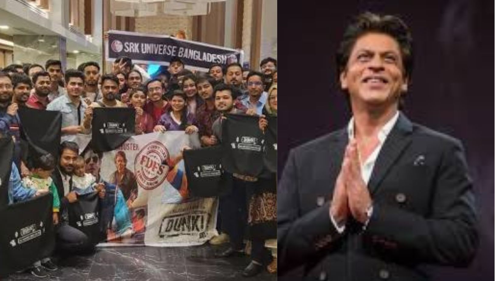 Shah Rukh Khan sends love to Bangladeshi fans for celebrating 'Dunki'