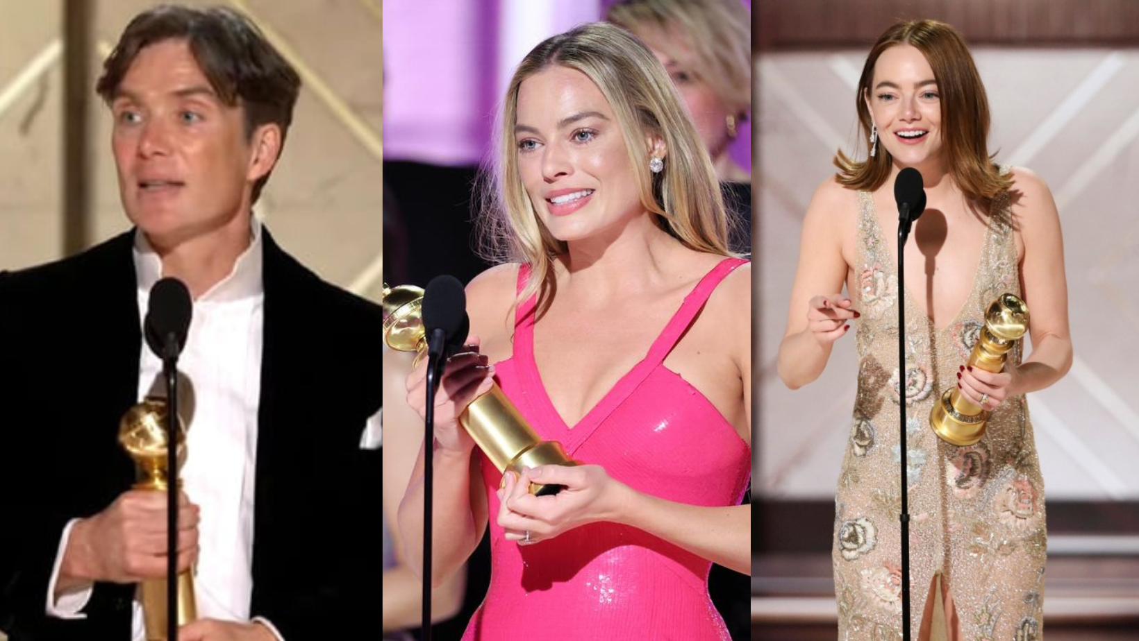 'Oppenheimer, 'Poor Things' win major awards at Golden Globes