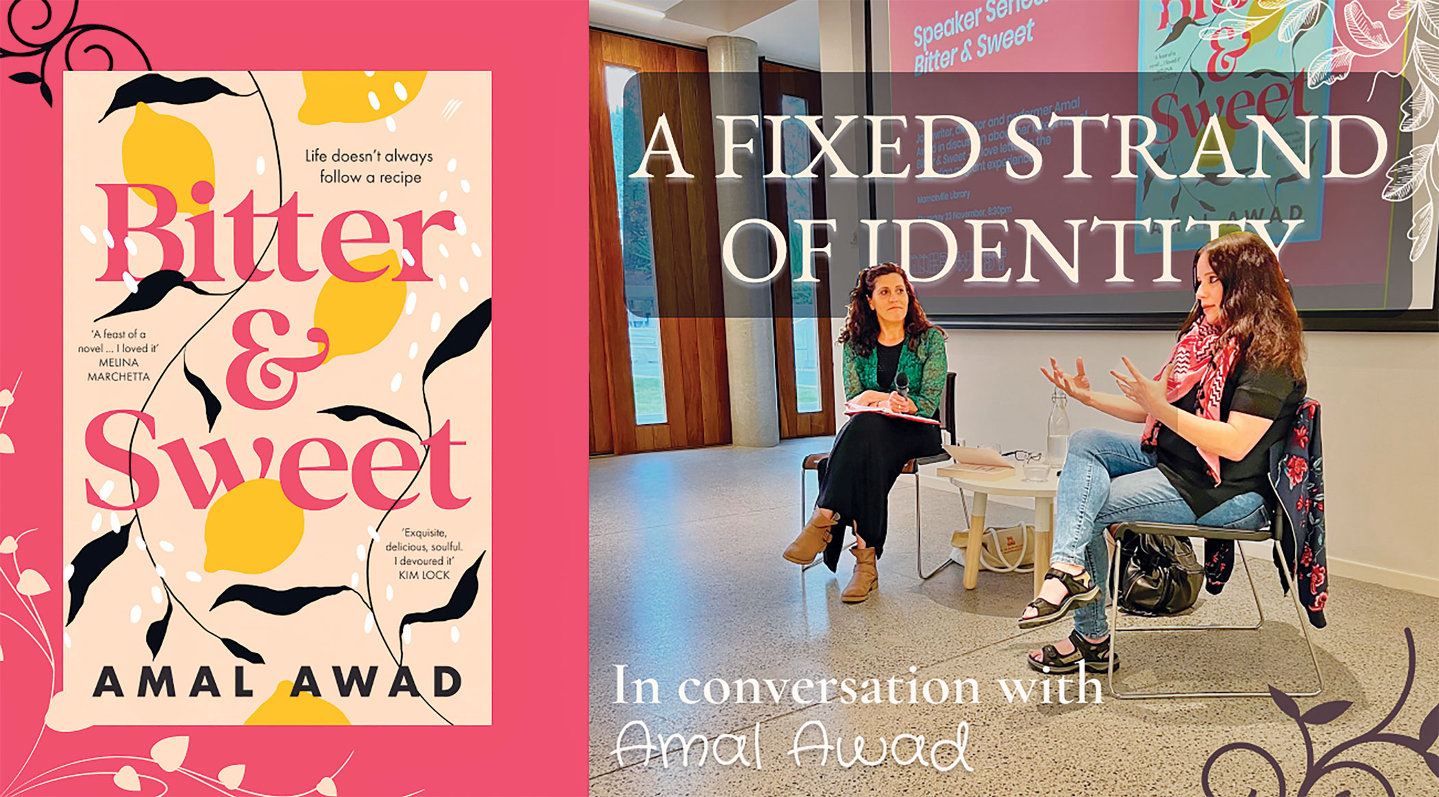 A fixed strand of identity: in conversation with Amal Awad
