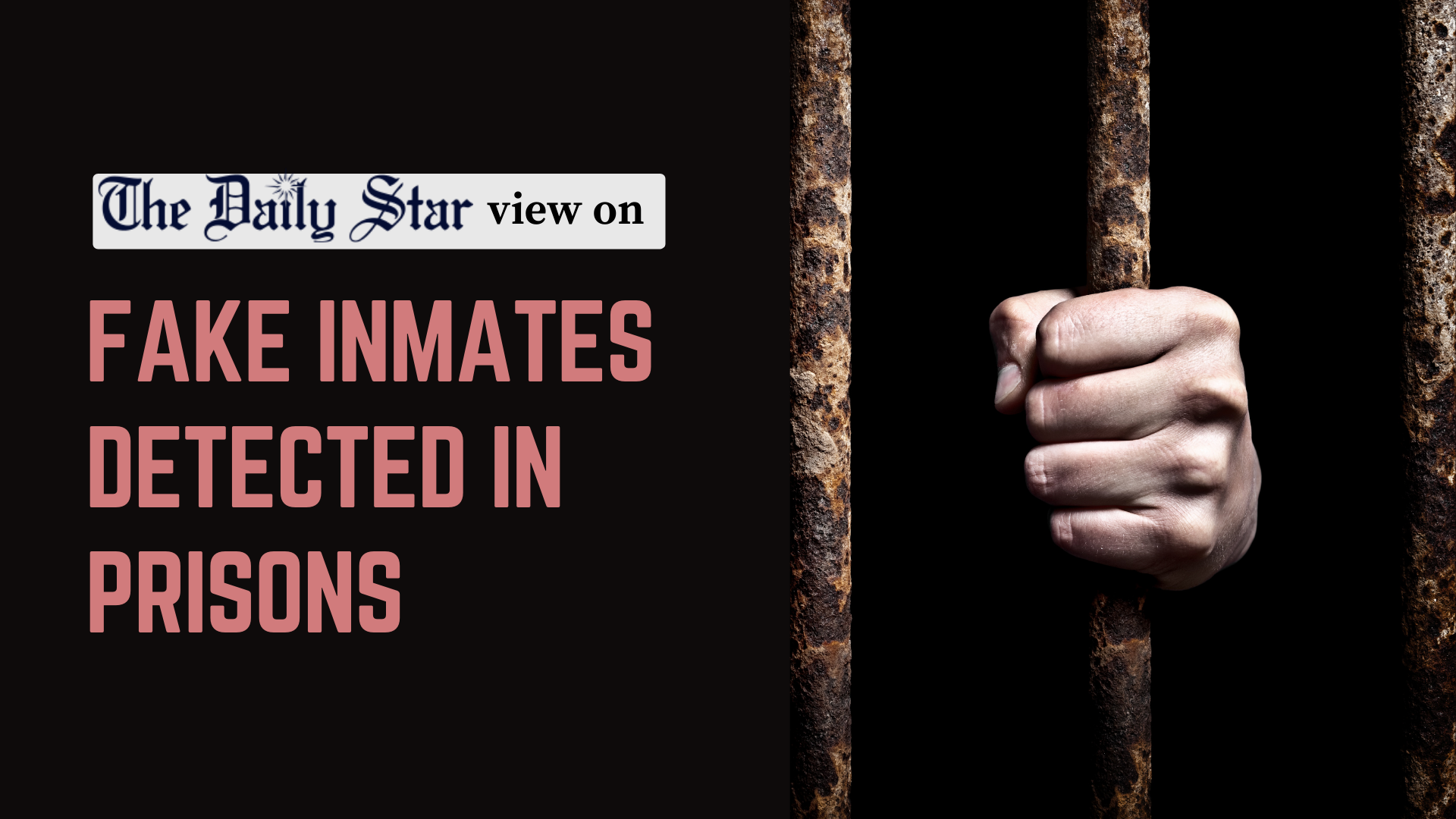 Fake prisoners pose a real challenge