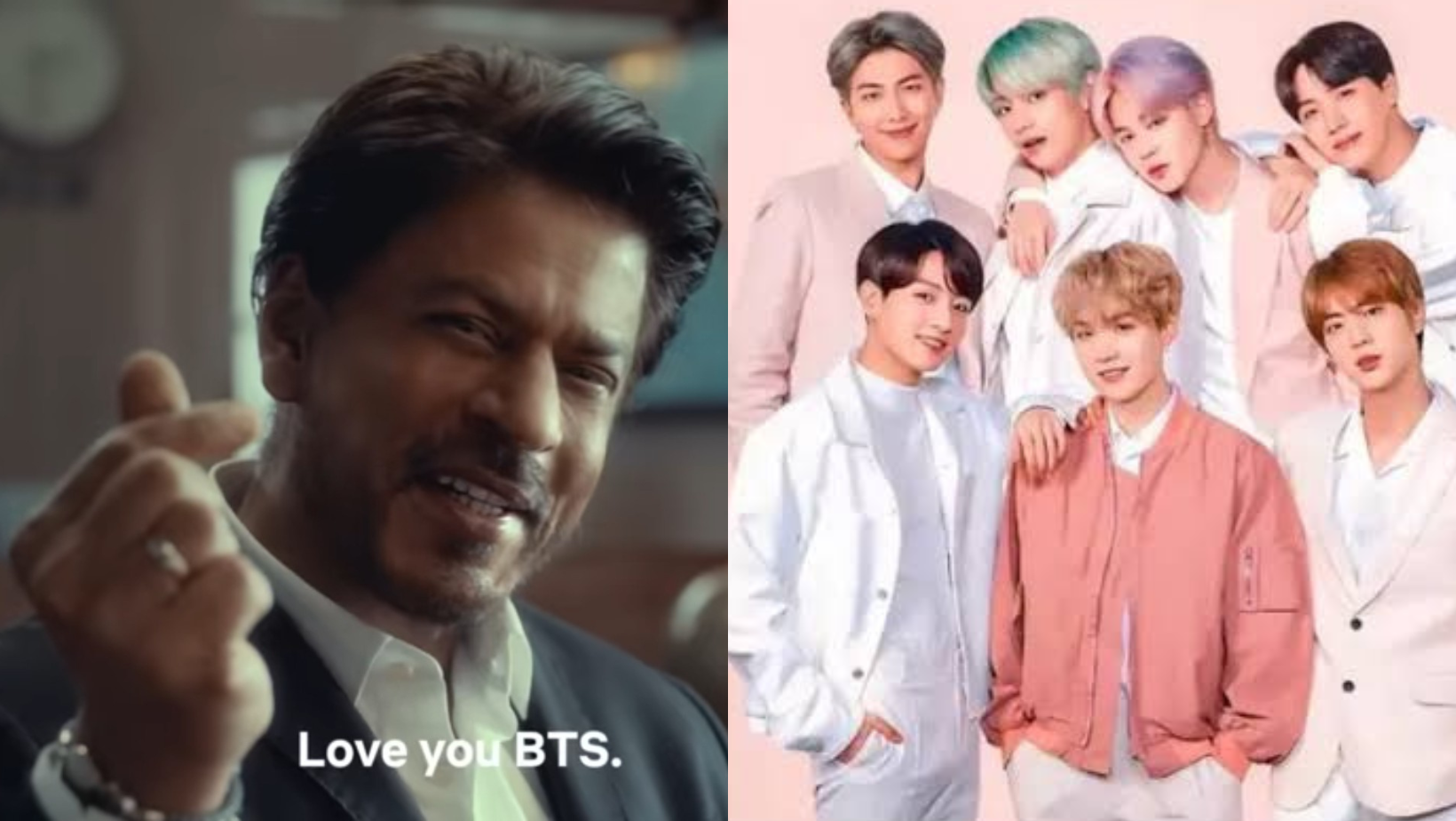 Shah Rukh Khan admires South Koreans, says 'Love You BTS' 