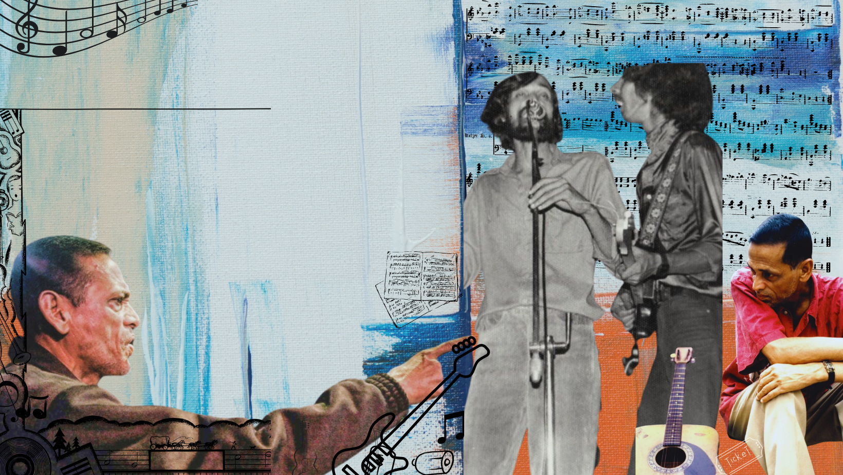 ‘He who fought for the country with guns and guitar’ 