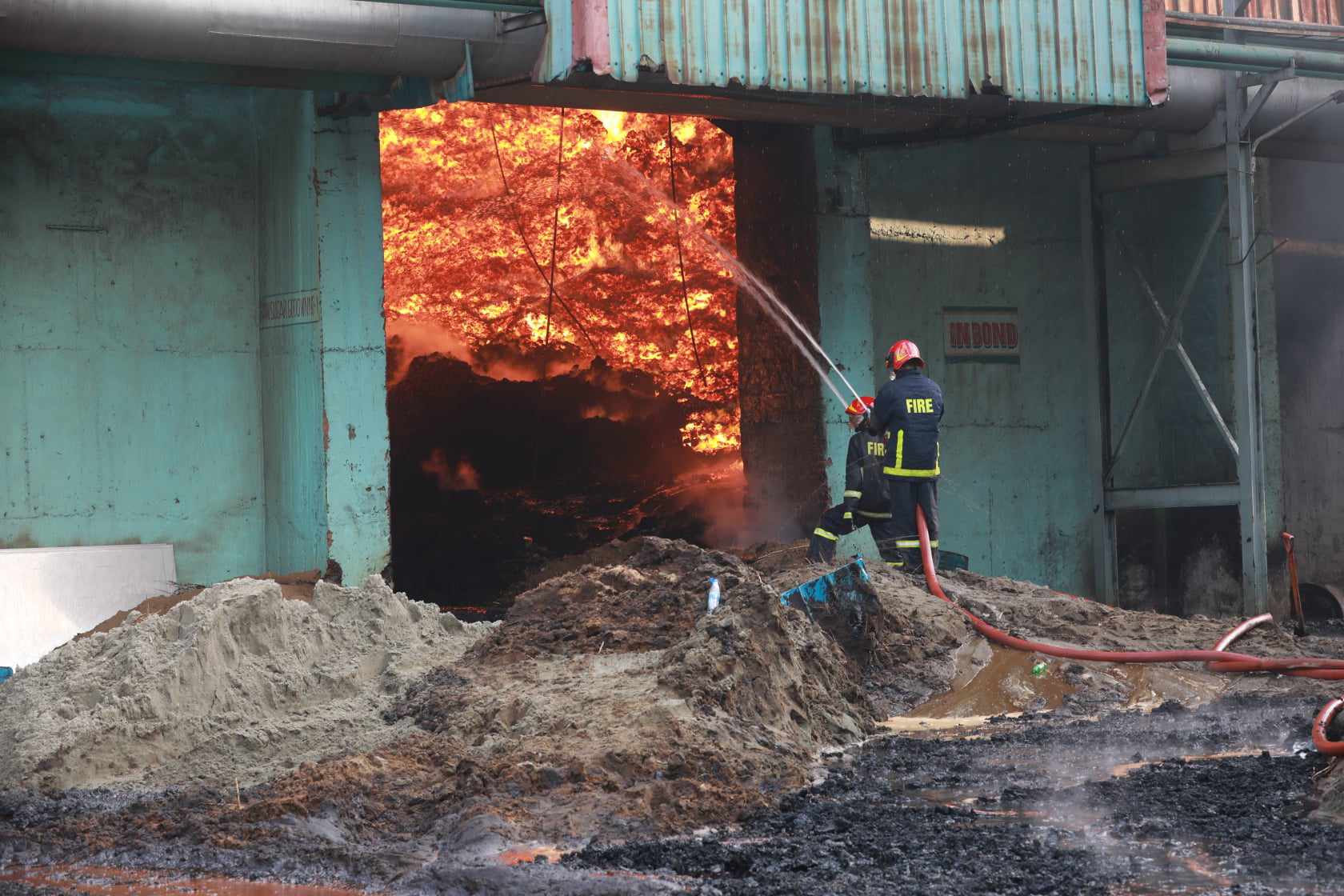 S Alam sugar mill fire under control, but still not doused 18 hours later