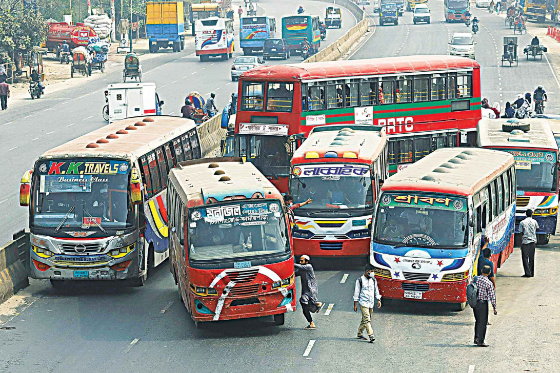 Dhaka to bring all buses under unified system