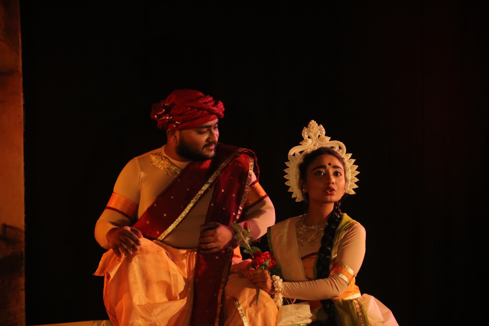 ‘Krishnakumari’ staged at Tejgaon College