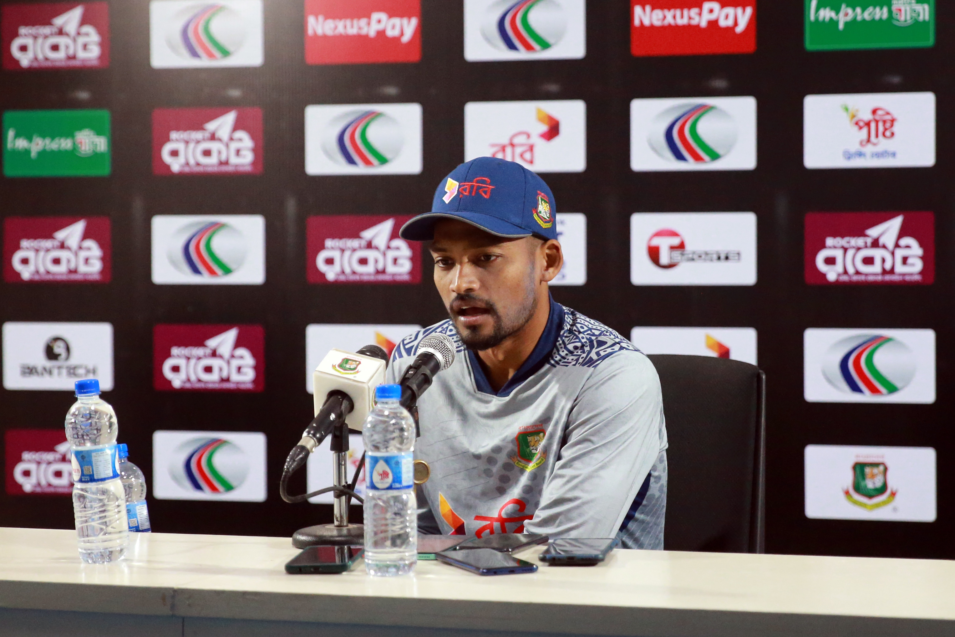 Shanto not amused by Lankans’ celebration 