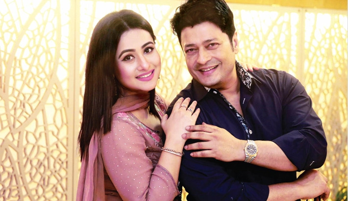 Ferdous, Purnima gear up for the film ‘Ahare Jibon’ this Eid