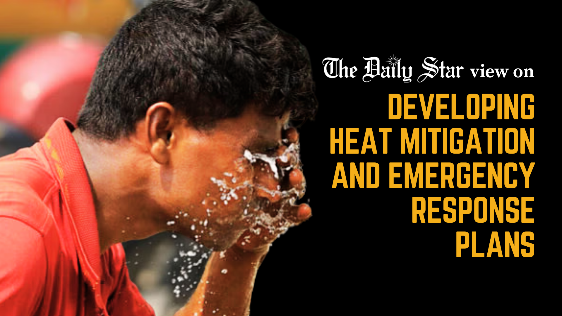 The heat is here to stay