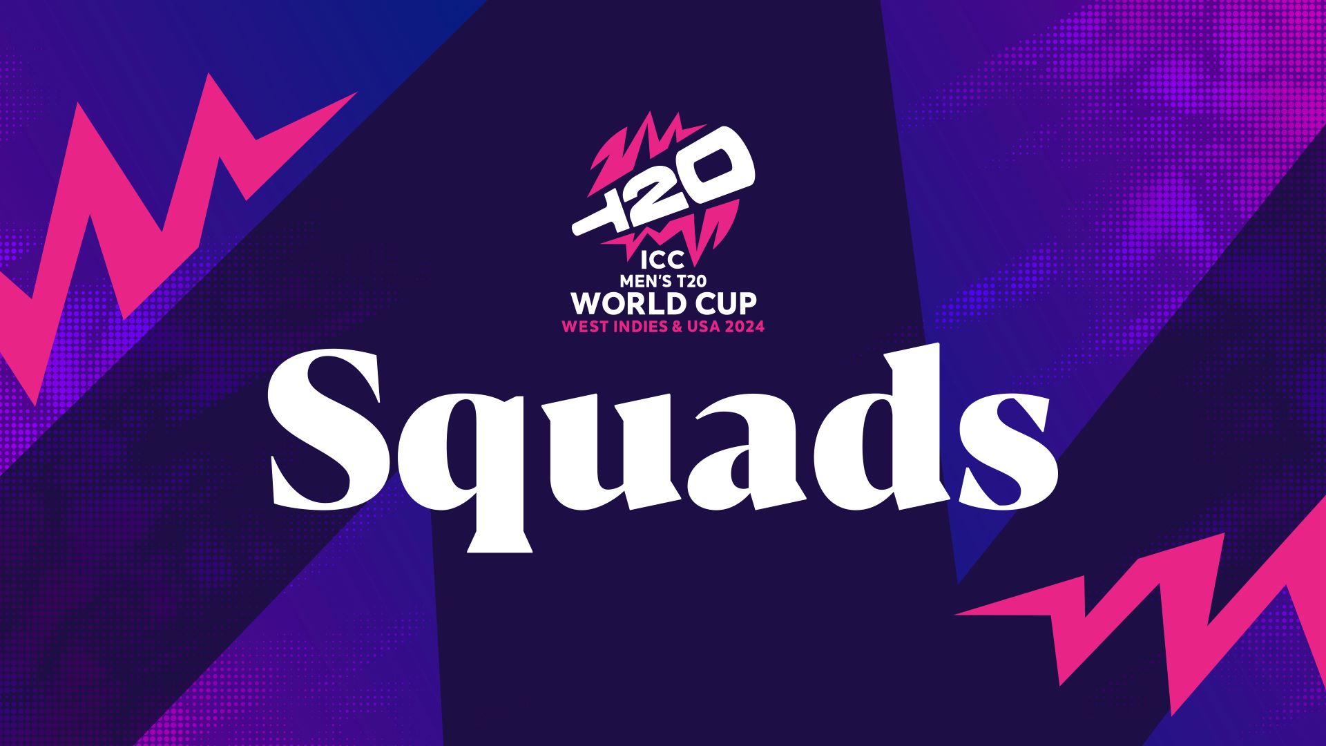 ICC T20 World Cup 2024: All squads