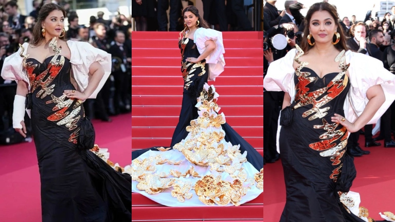 Aishwarya Rai Bachchan’s look at Cannes wows despite injured hand