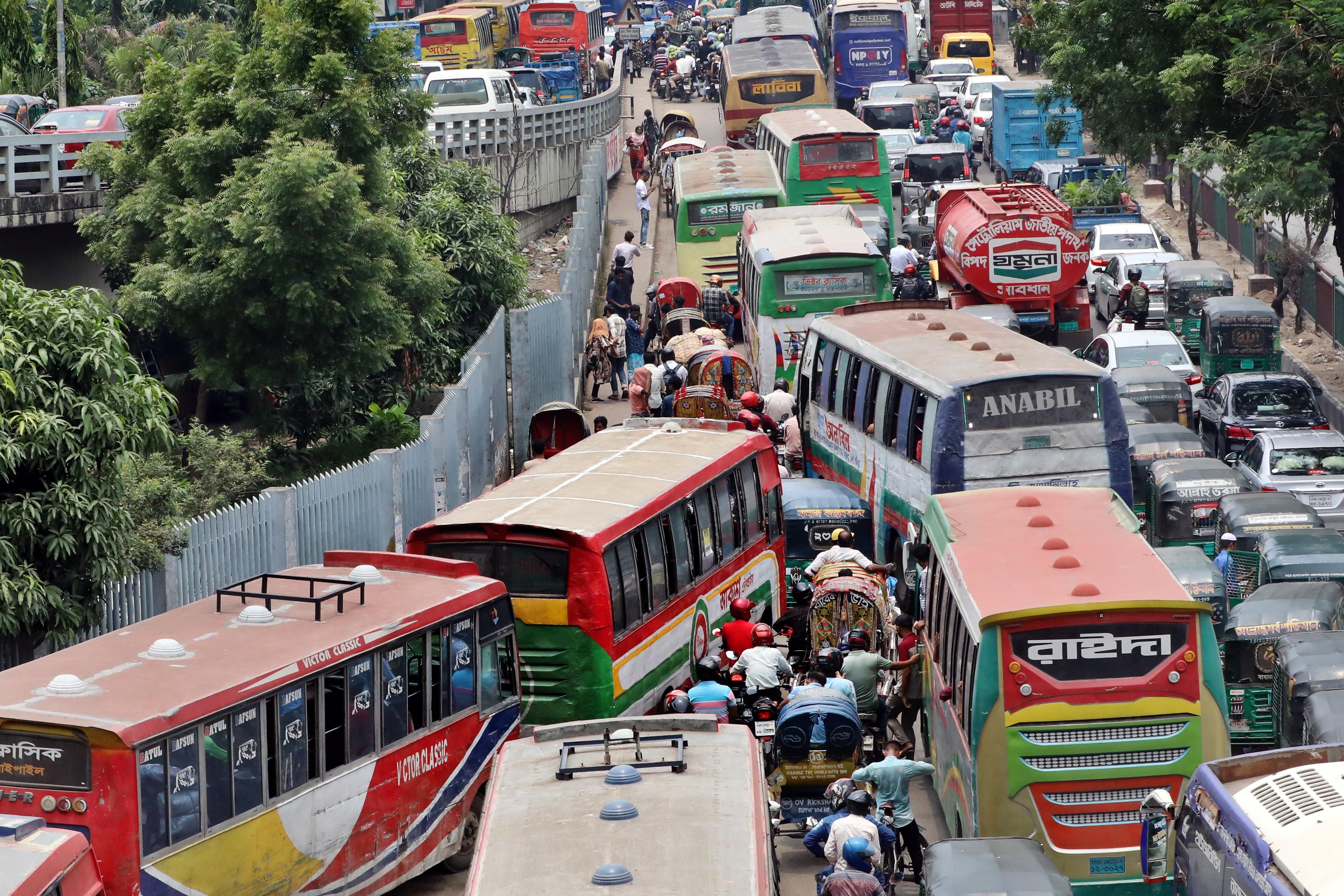Dhaka’s transport turmoil