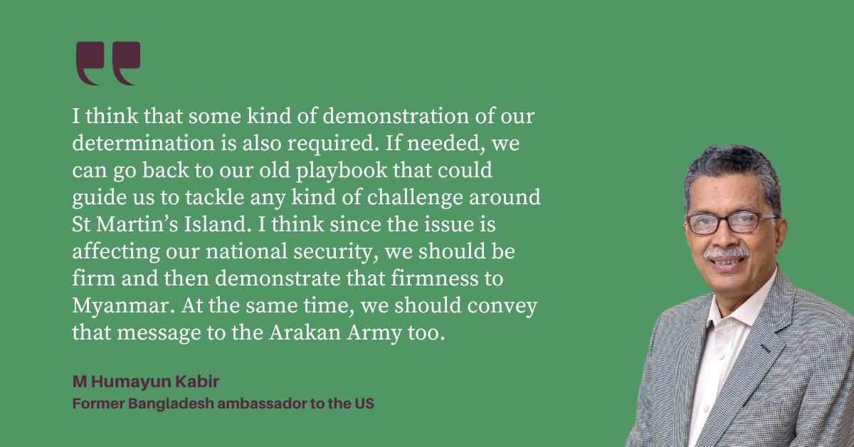 Myanmar civil war: Bangladesh must be firm about territorial integrity