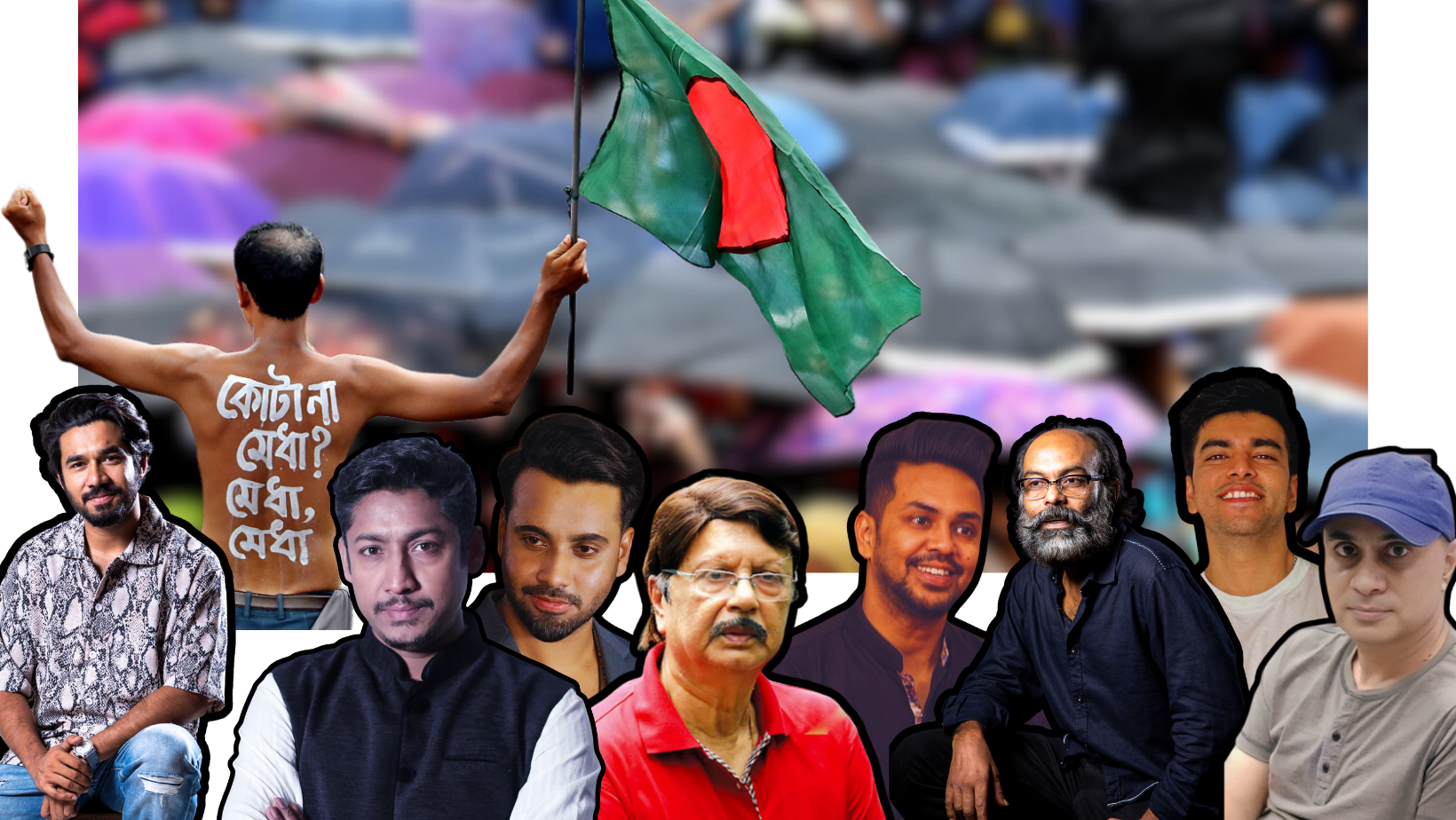 Celebrities rally behind quota reform amid violent clashes