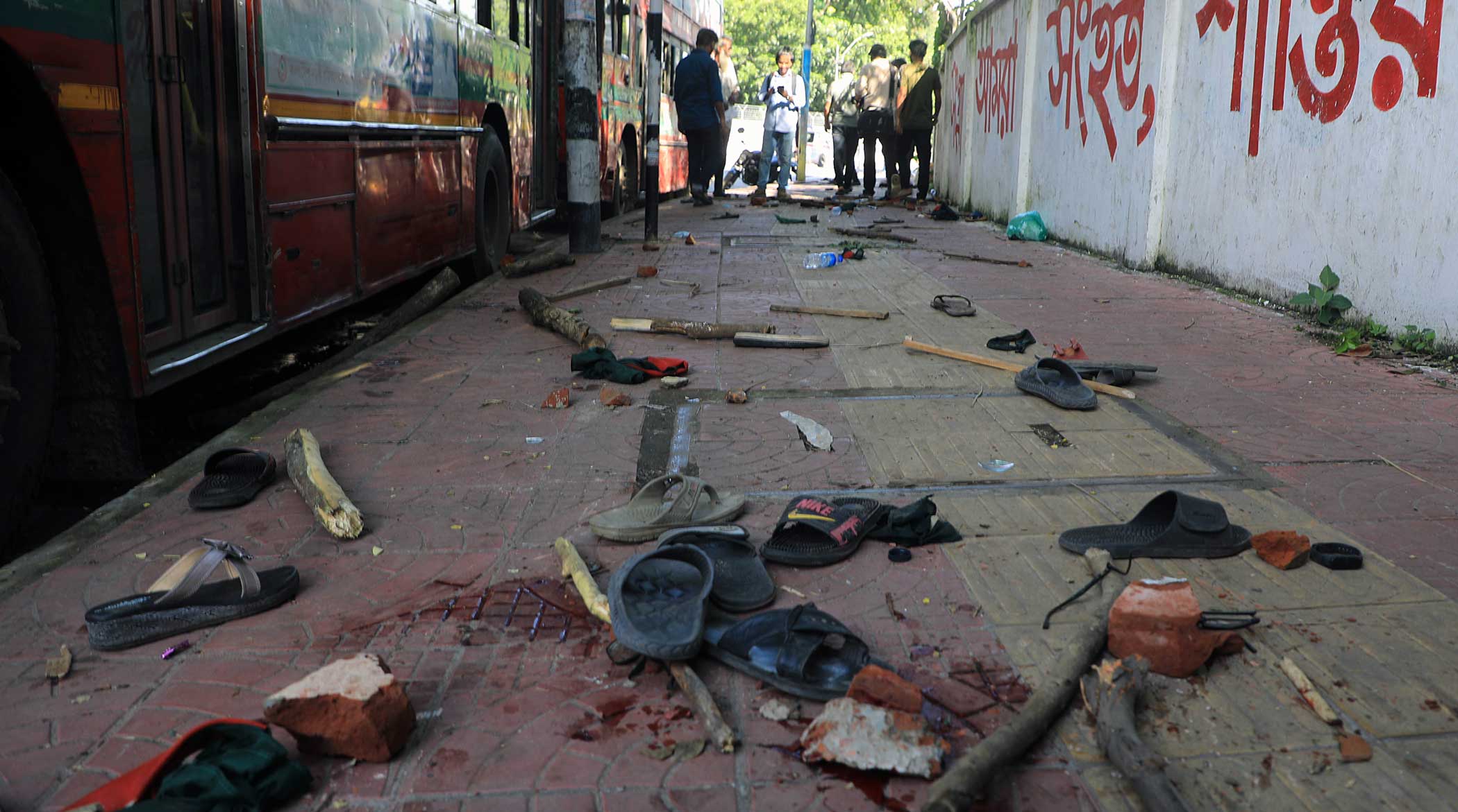 Protests, deaths and a collective breakdown