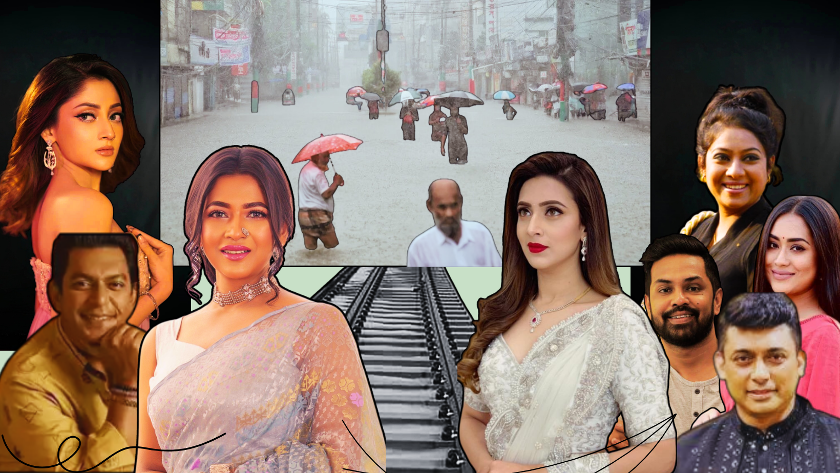 Celebrities rally to support flood victims across the nation