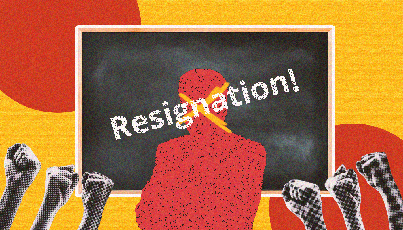 Is forcing our educators to resign the right way to go?