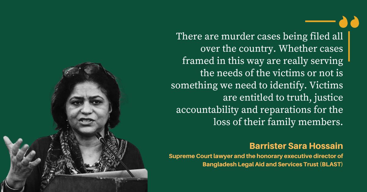 ‘July victims are entitled to truth and justice’