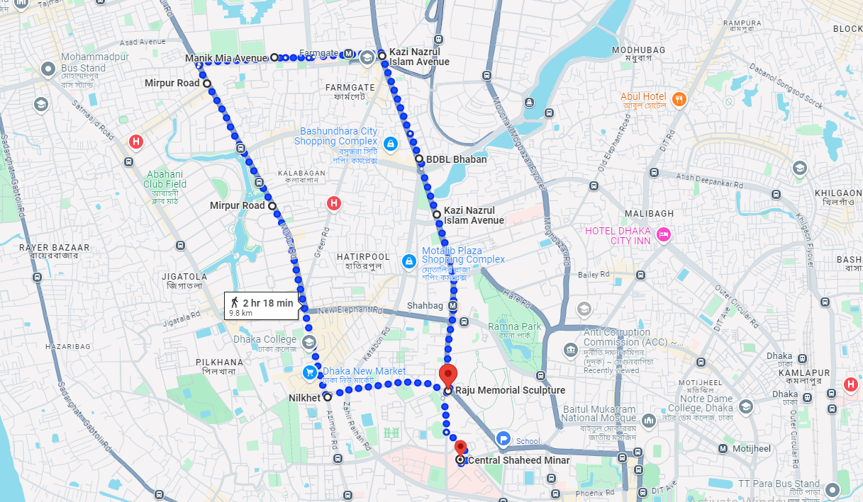 Shaheedi March: Roads to avoid today