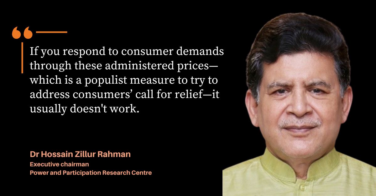 ‘Administered prices don’t work’