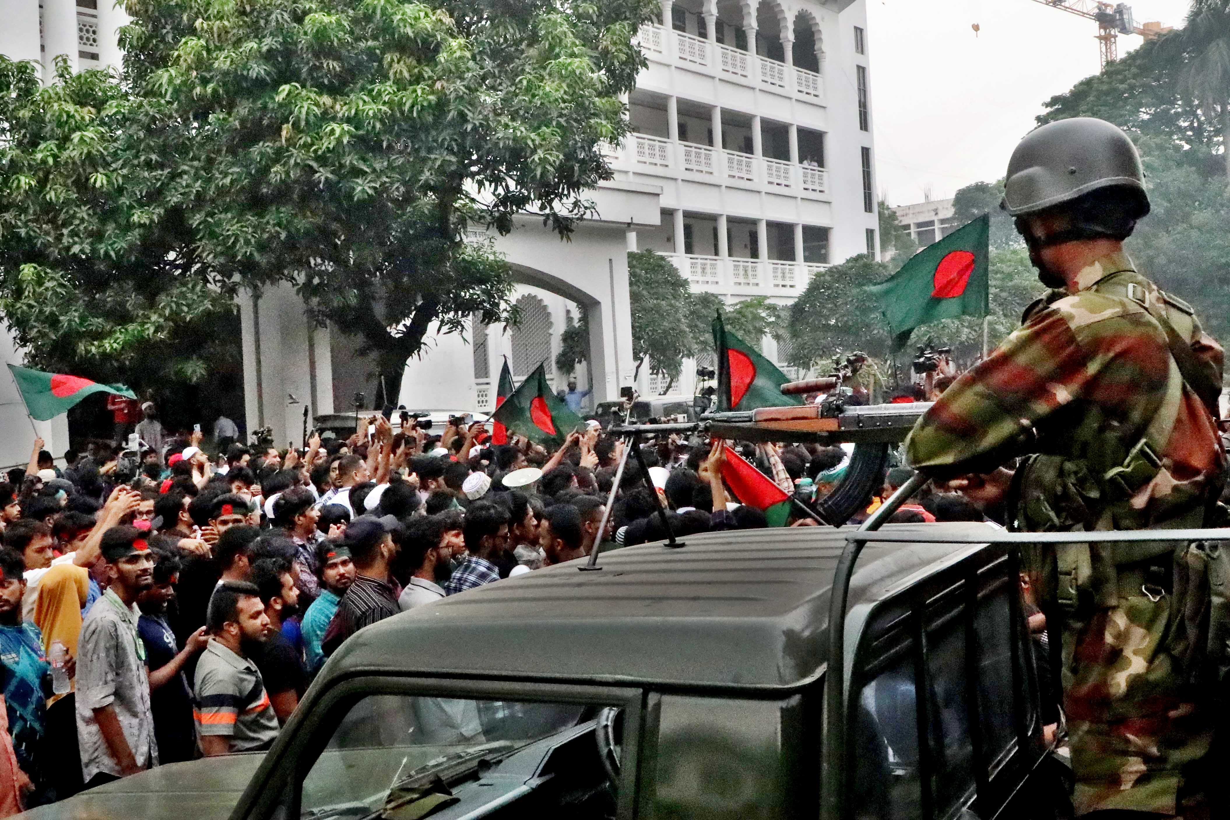 How has the interim government fared so far?