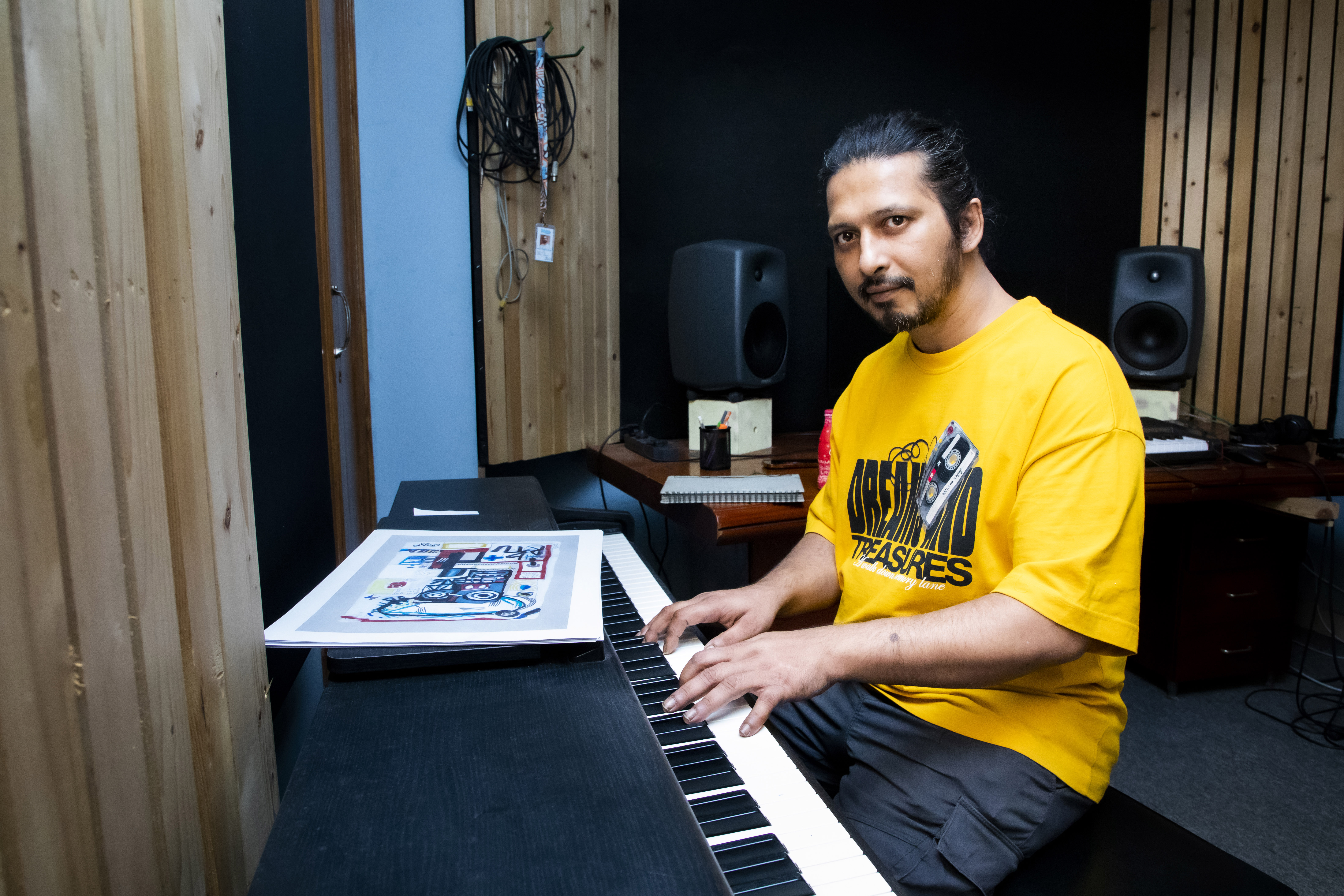 Arnob back on the canvas