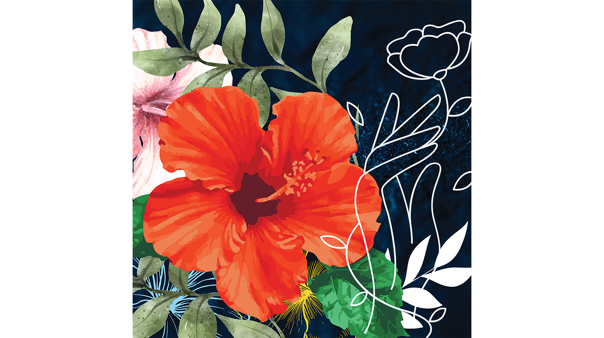 Take me to a hibiscus field won’t you