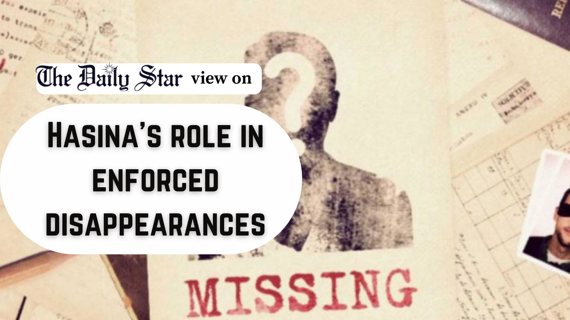 Ensure justice for the disappeared