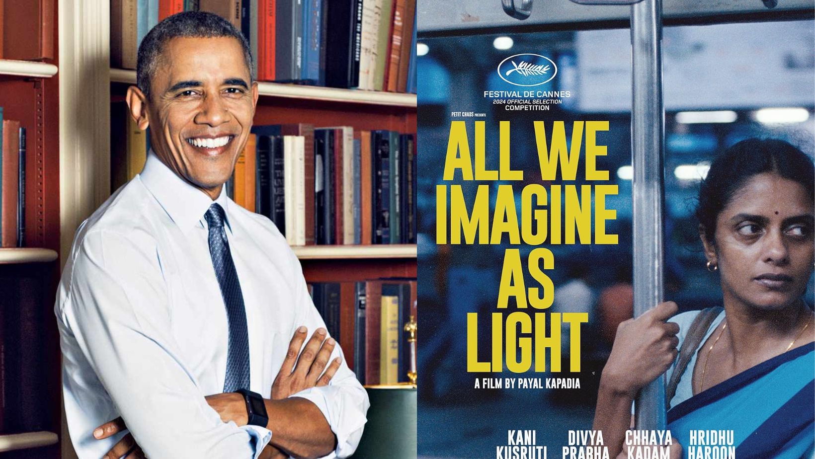 Barack Obama names ‘All We Imagine as Light’ among his 2024’s favourite films