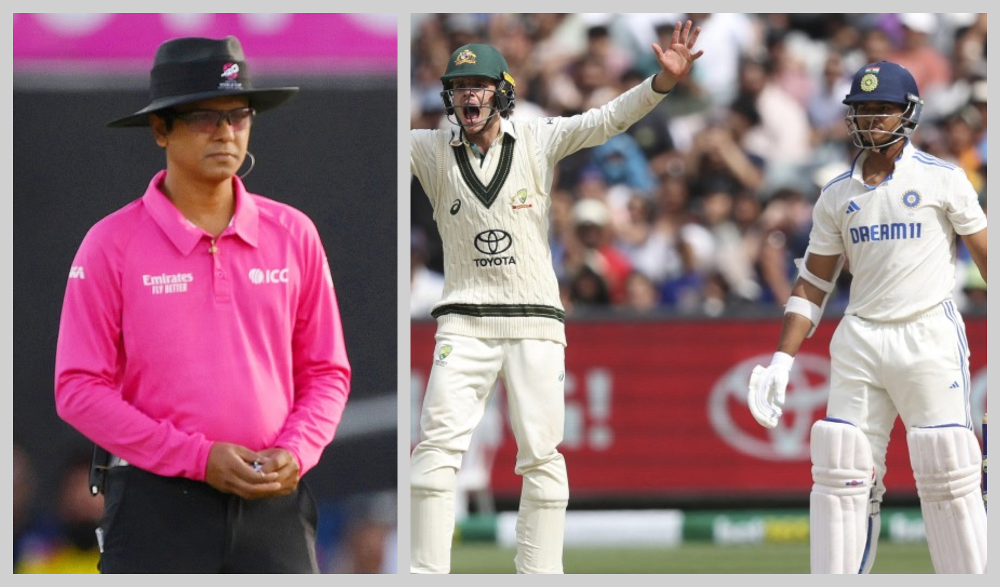 ‘No argument’ as experts back Bangladeshi umpire Saikat on Jaiswal decision