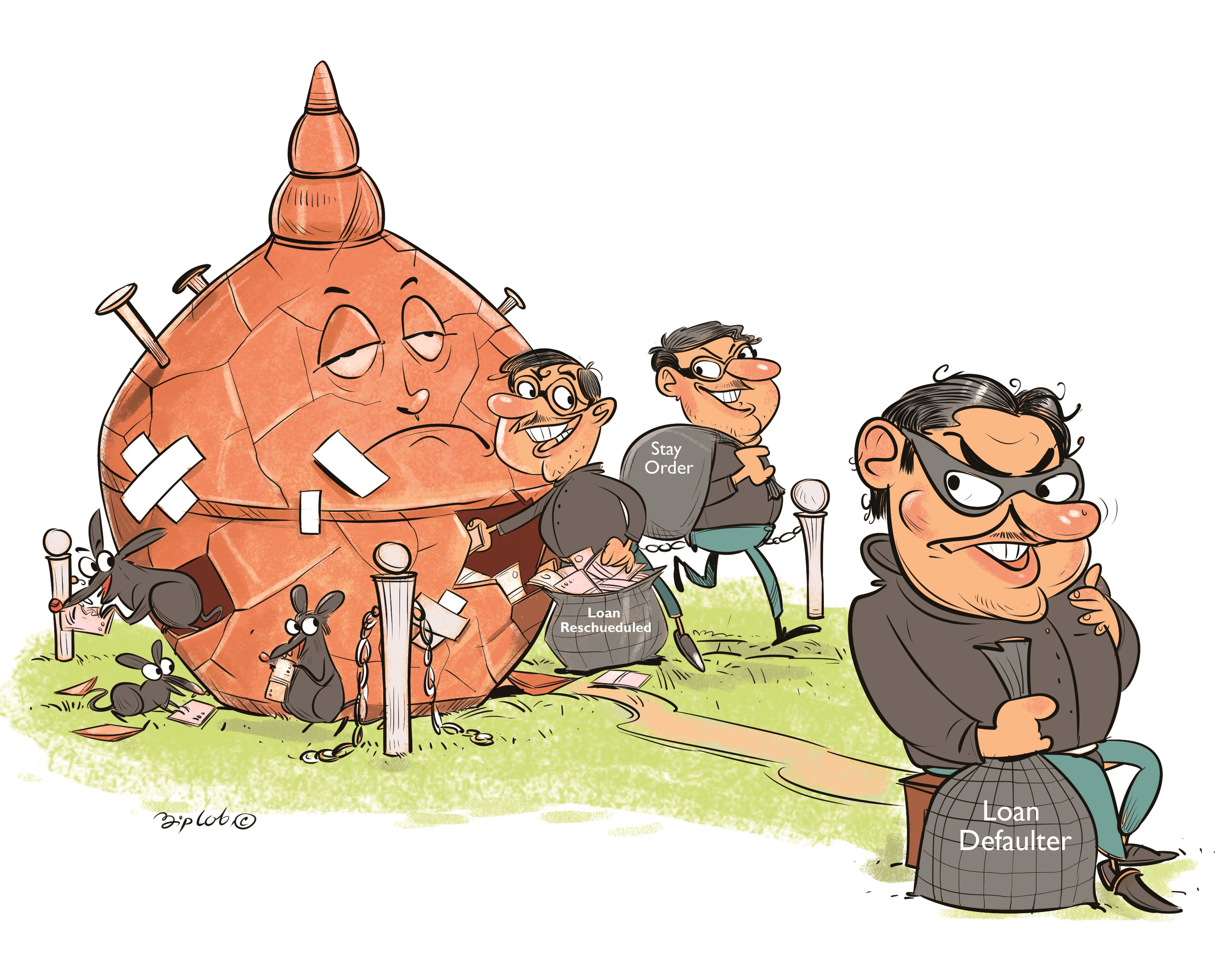 Viewing the defaulted loan saga through a micro lens