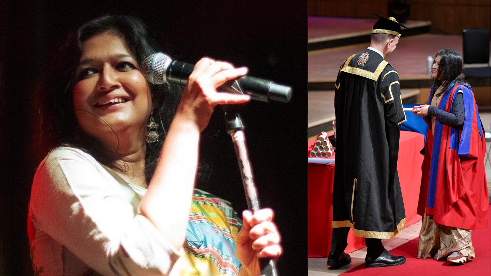 Sahana Bajpaie receives PhD degree, shares special moment with fans