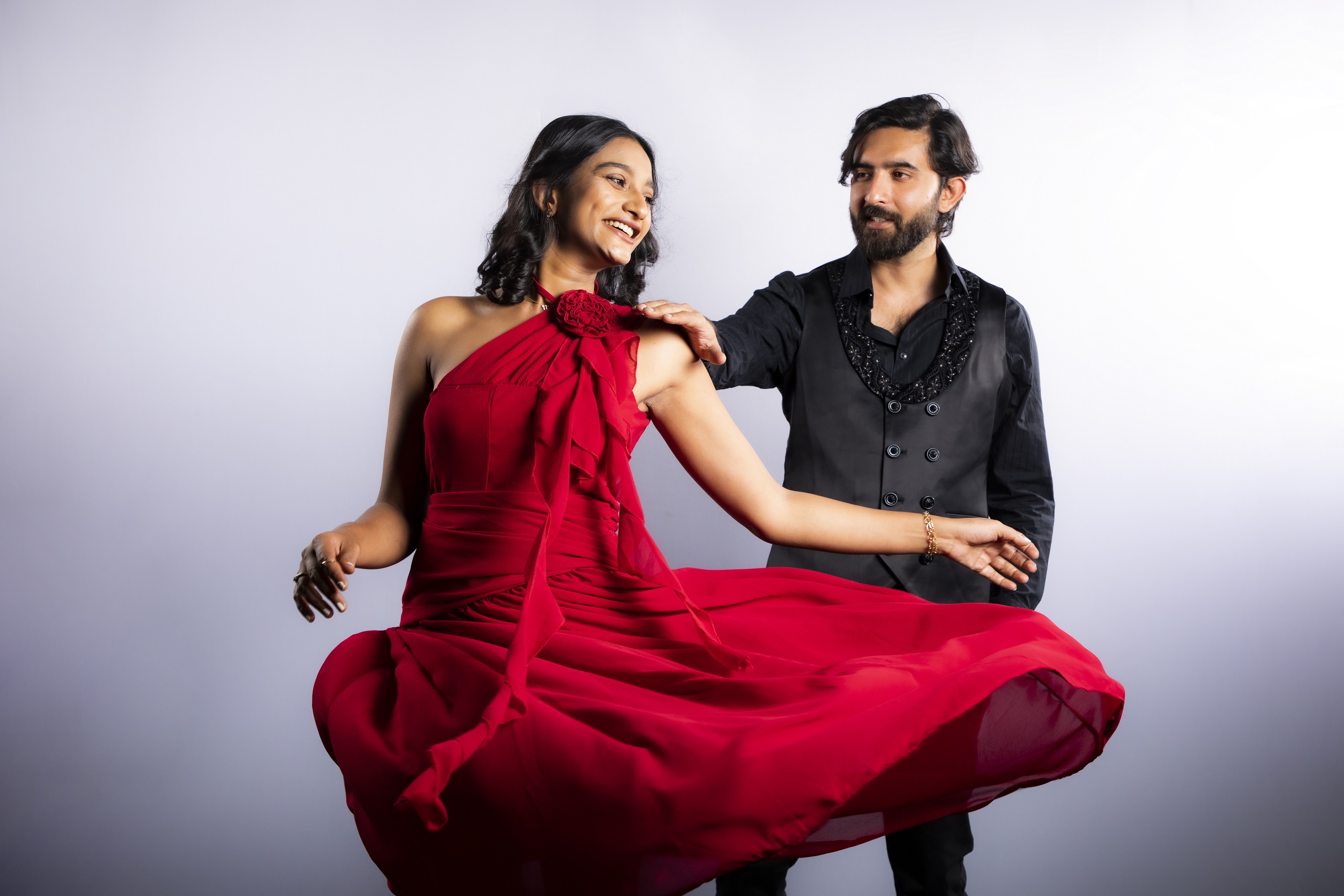 Lights, Camera, Romance: Nidra and Prantar go from reel to real