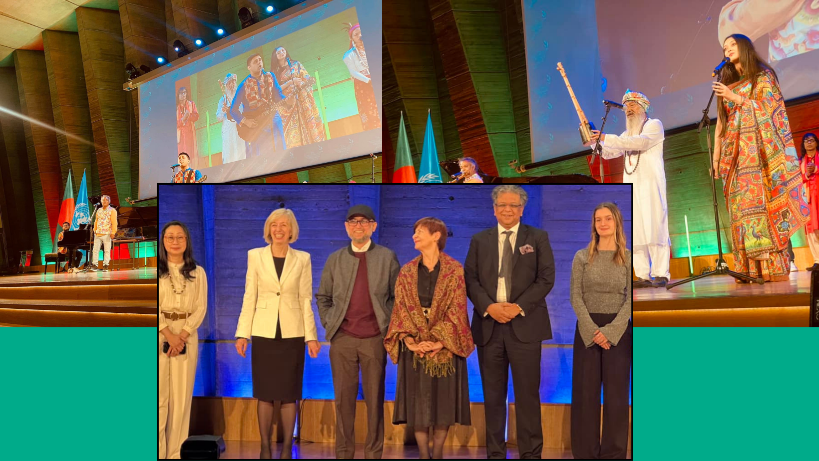 Bangladeshi artistes shine at UNESCO headquarters in Paris