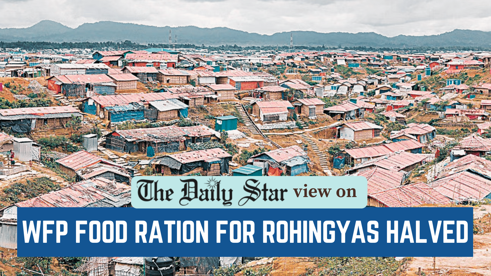 Rohingya refugees pushed to the brink of starvation