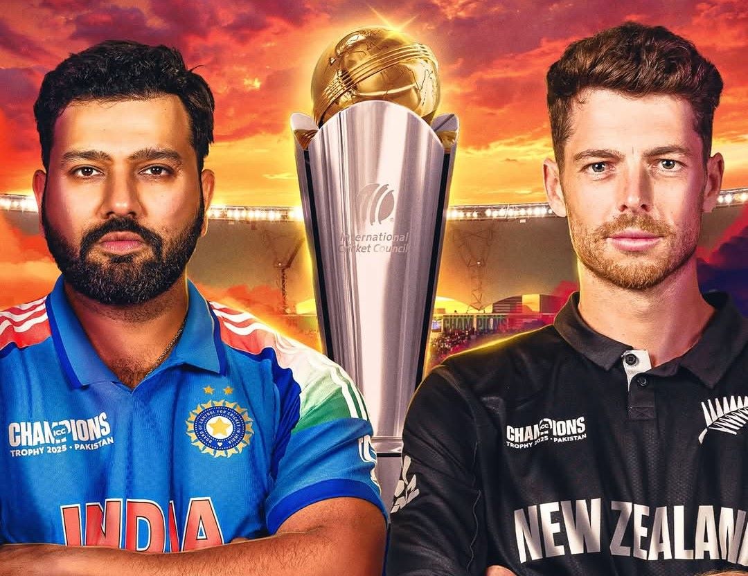 India vs New Zealand CT final: Key stats