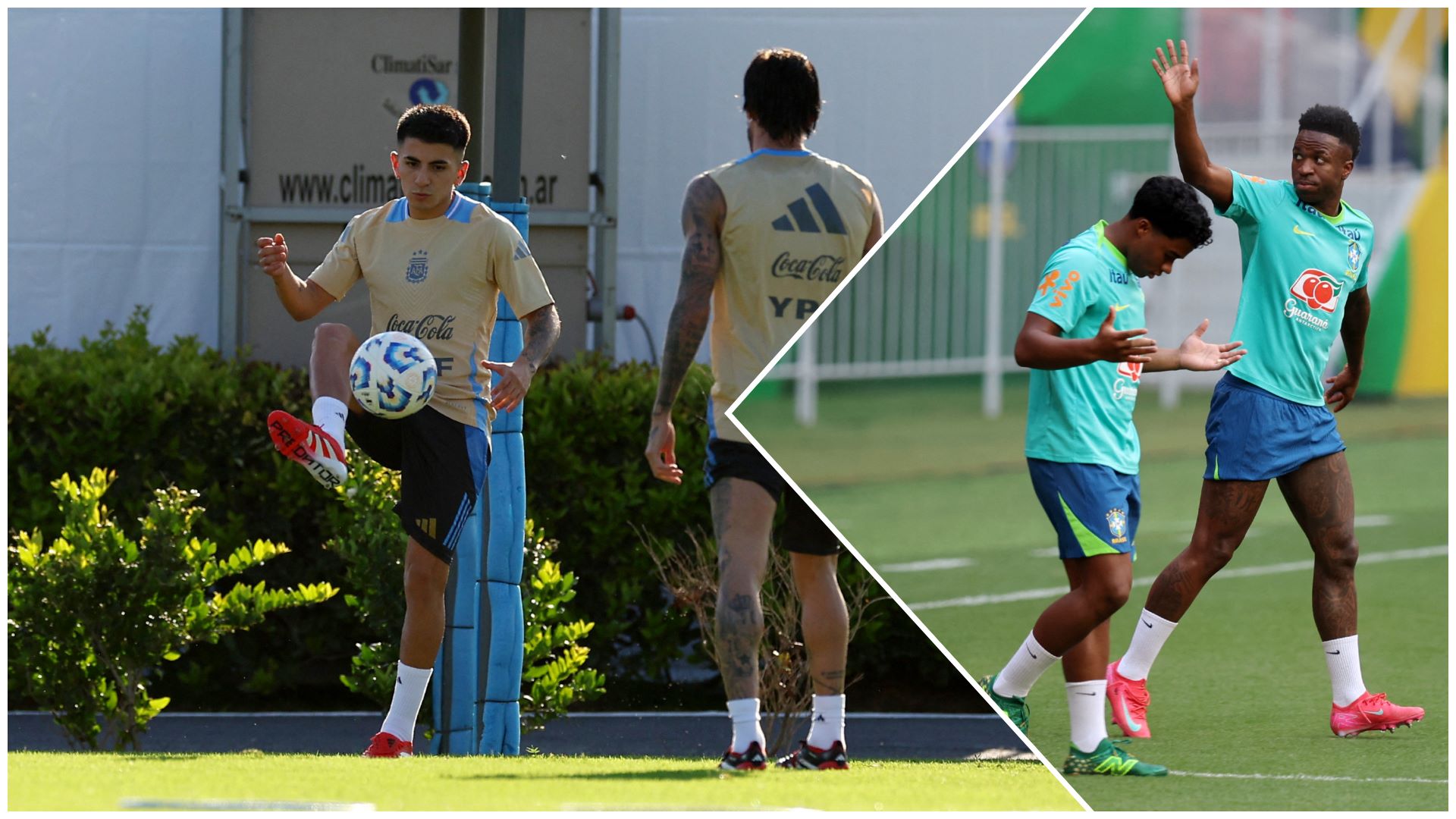 Argentina on the brink, Brazil stand in their way