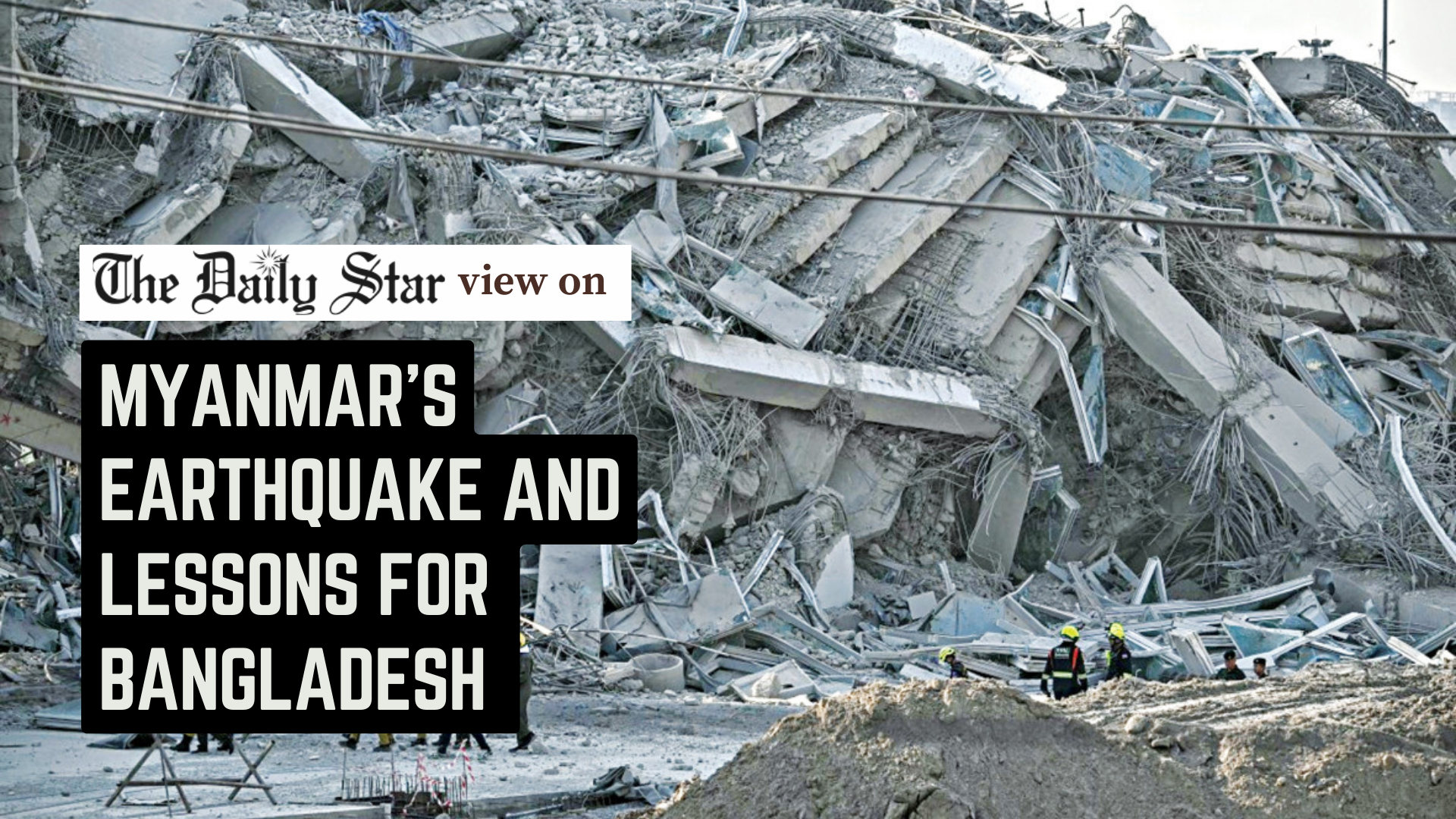 What if a major earthquake strikes Dhaka?