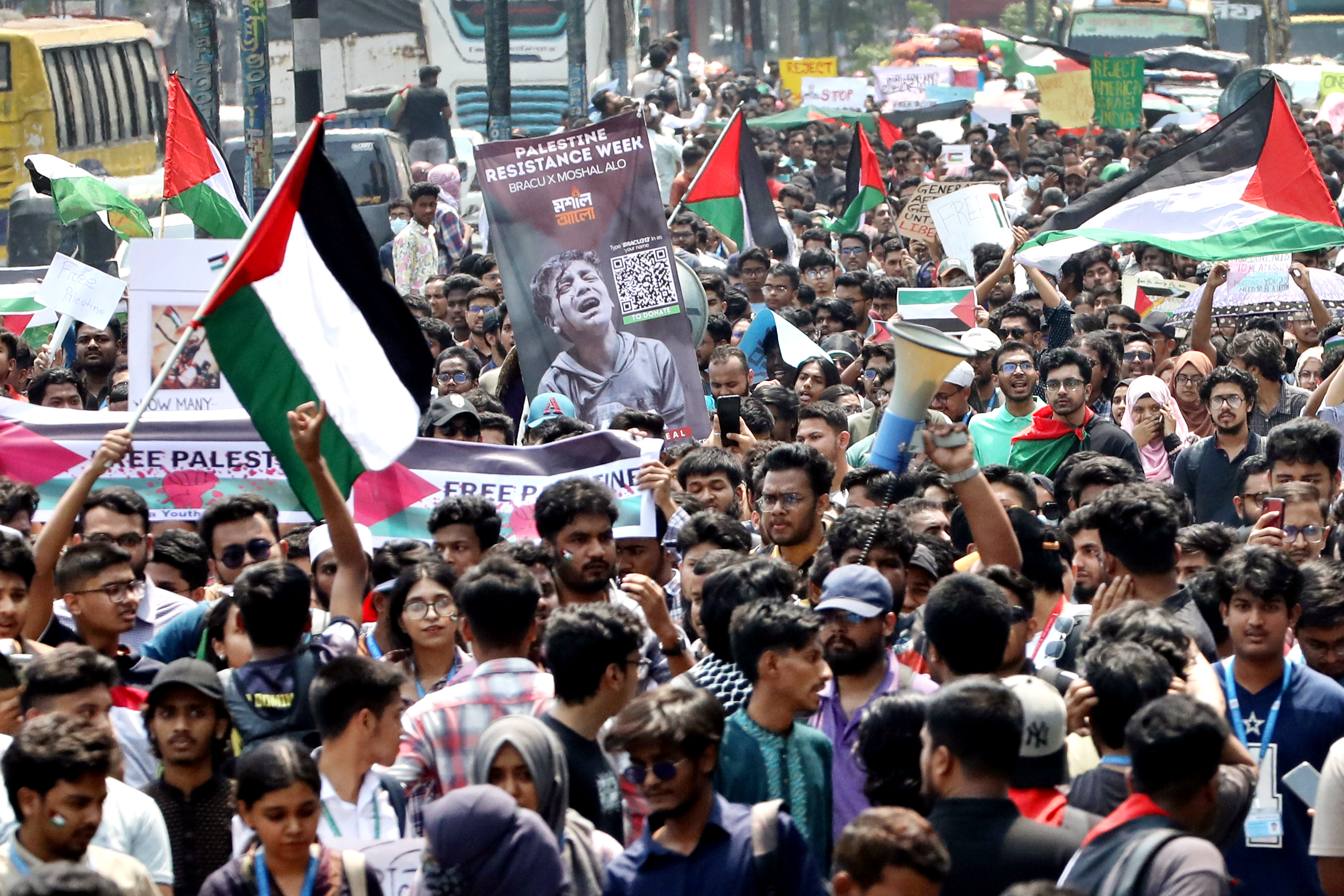 Bangladeshi youth's solidarity with Palestine will be remembered