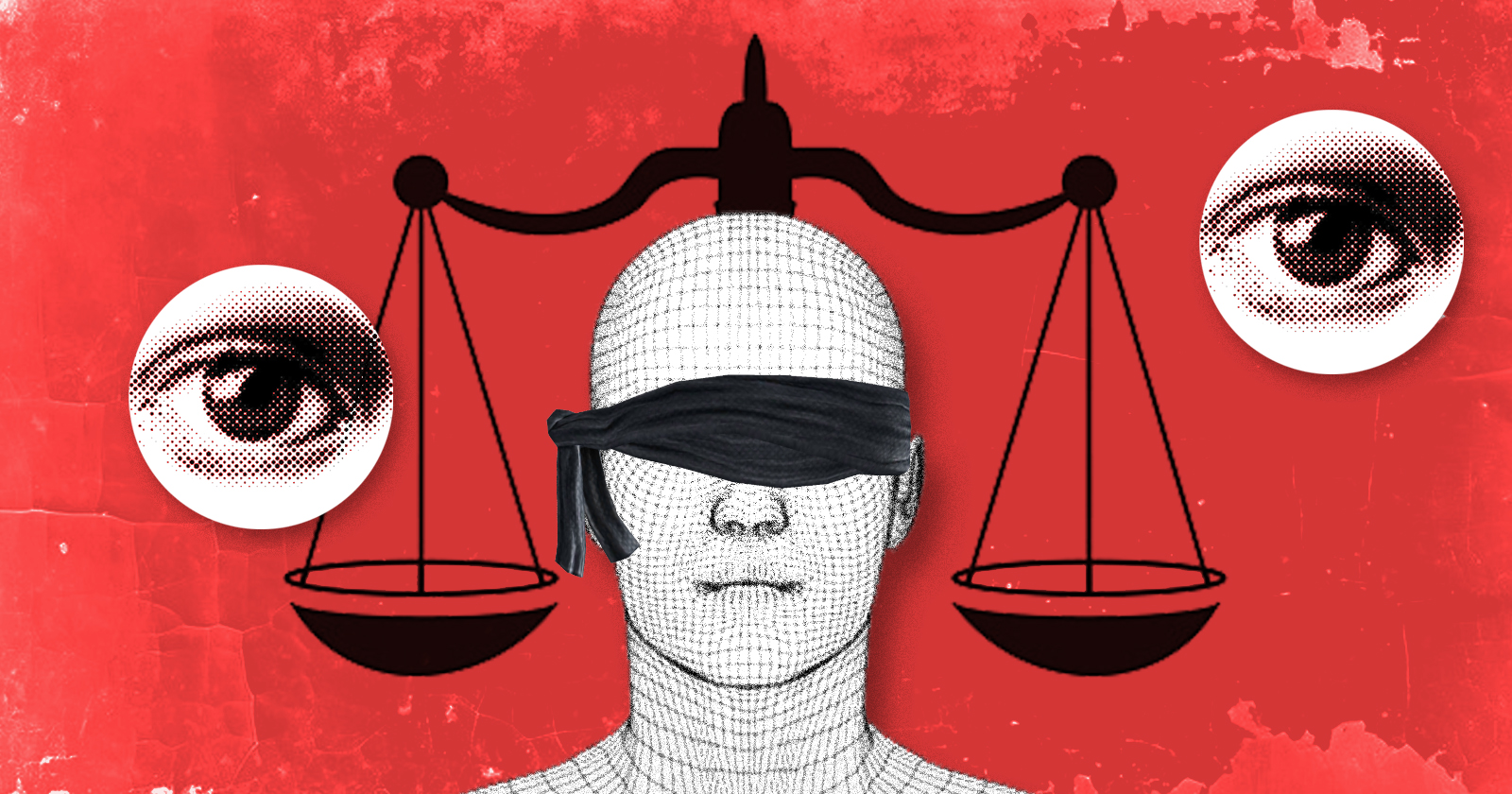 The law is blind, but so are the people