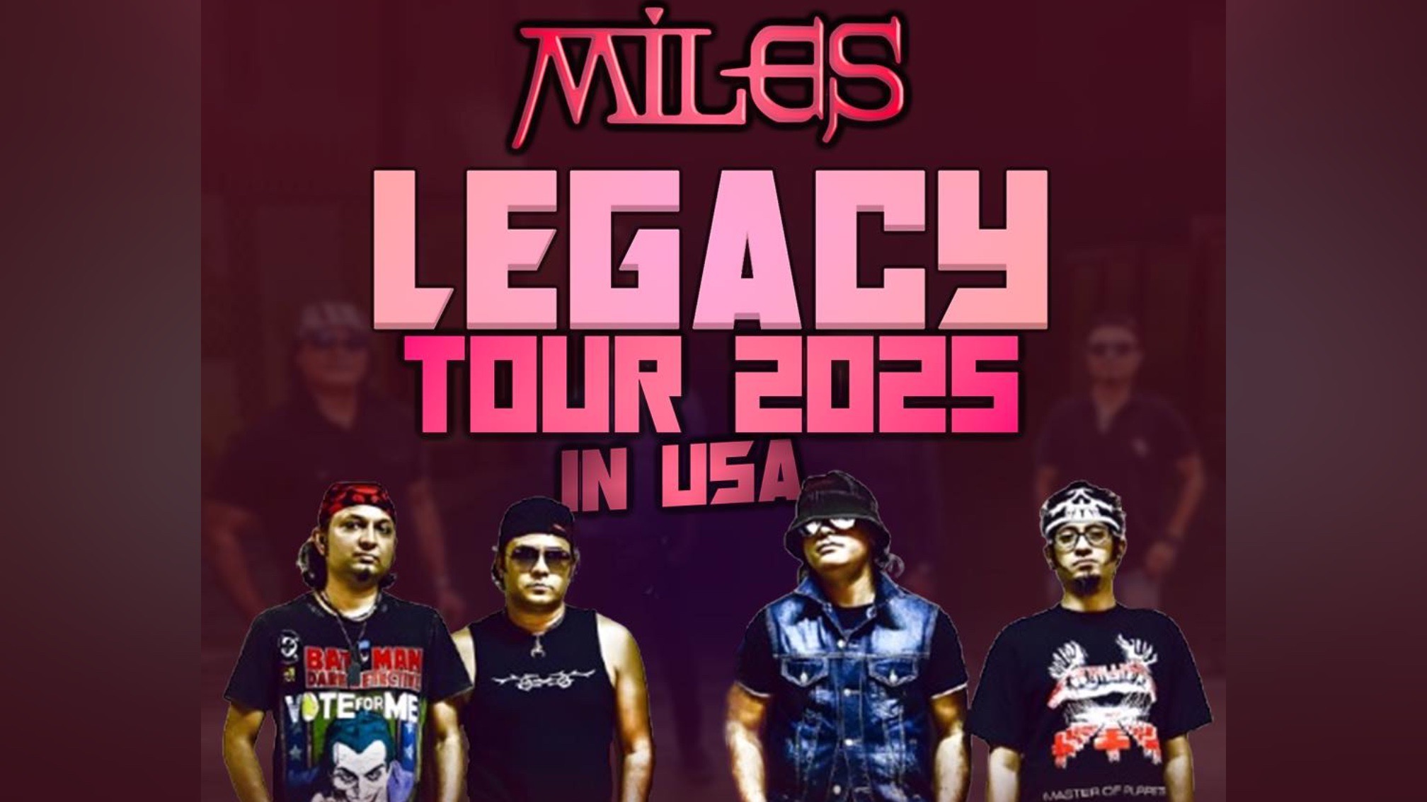 Miles embarks on month-long US tour