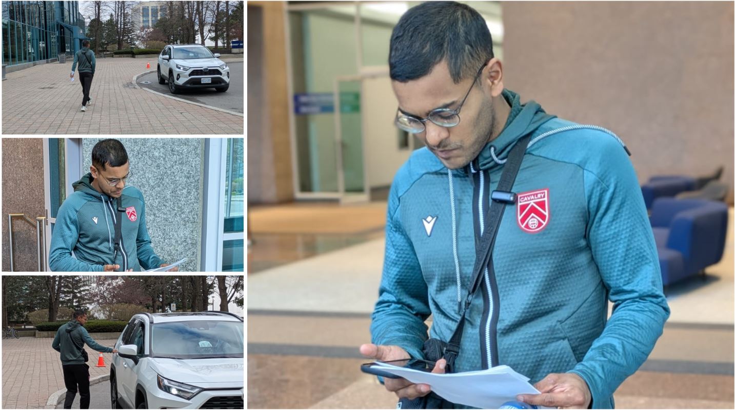 Shamit Shome applies for Bangladeshi passport